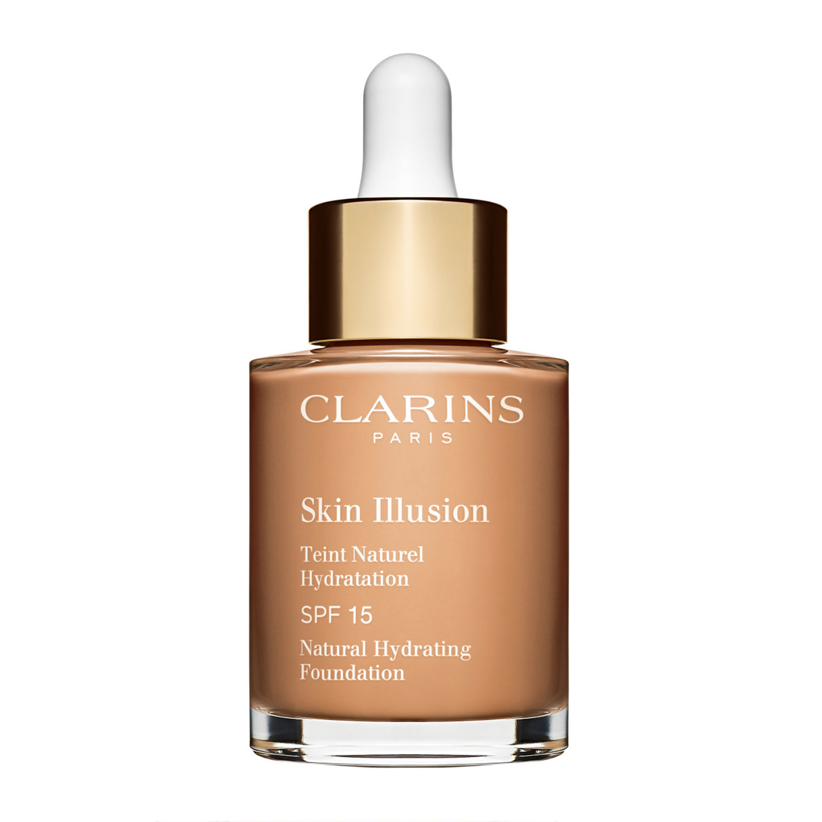 Clarins Skin Illusion Hydrating Foundation Spf15 30Ml 108.5 Cashew