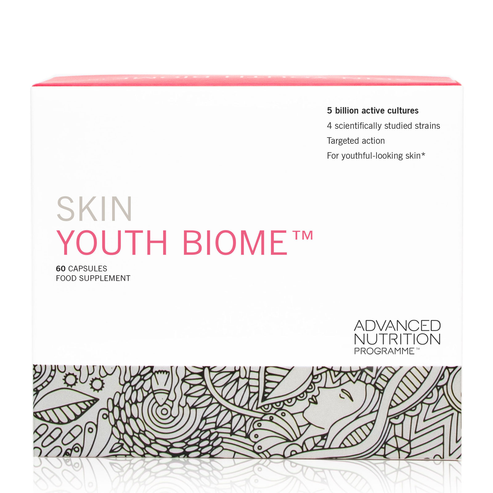 Advanced Nutrition Programme Skin Youth Biome X 60 Capsules