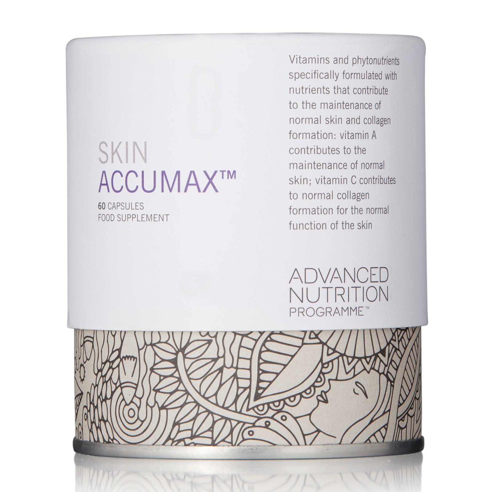 Advanced Nutrition Programme Skin Accumax Food Supplement X 60 Capsules