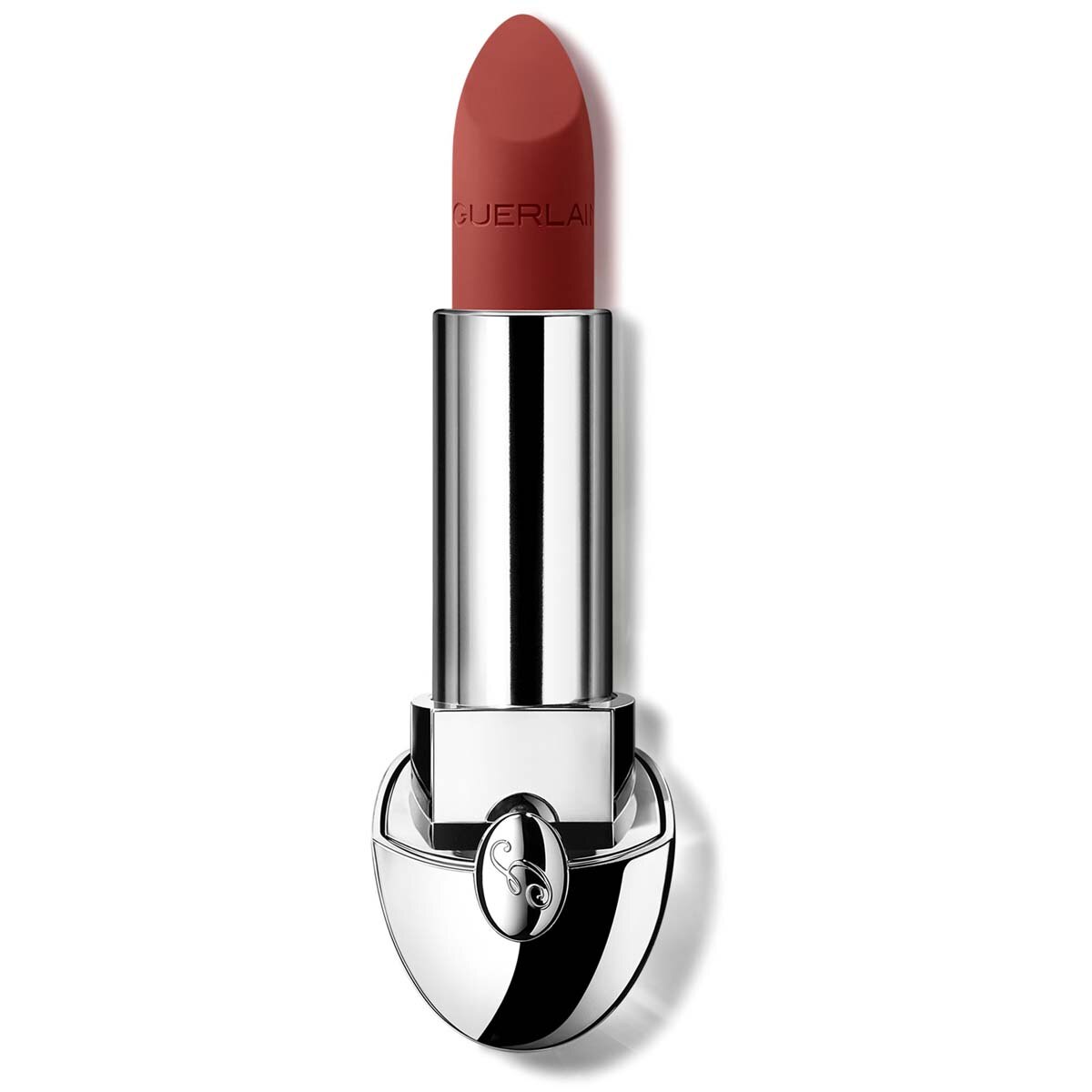 GUERLAIN Rouge G Customisable Lipstick - Matte Finish 3.5g 555 Brick Red
