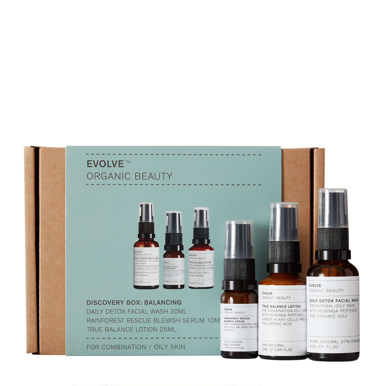 Evolve Beauty Discovery Box: Balancing