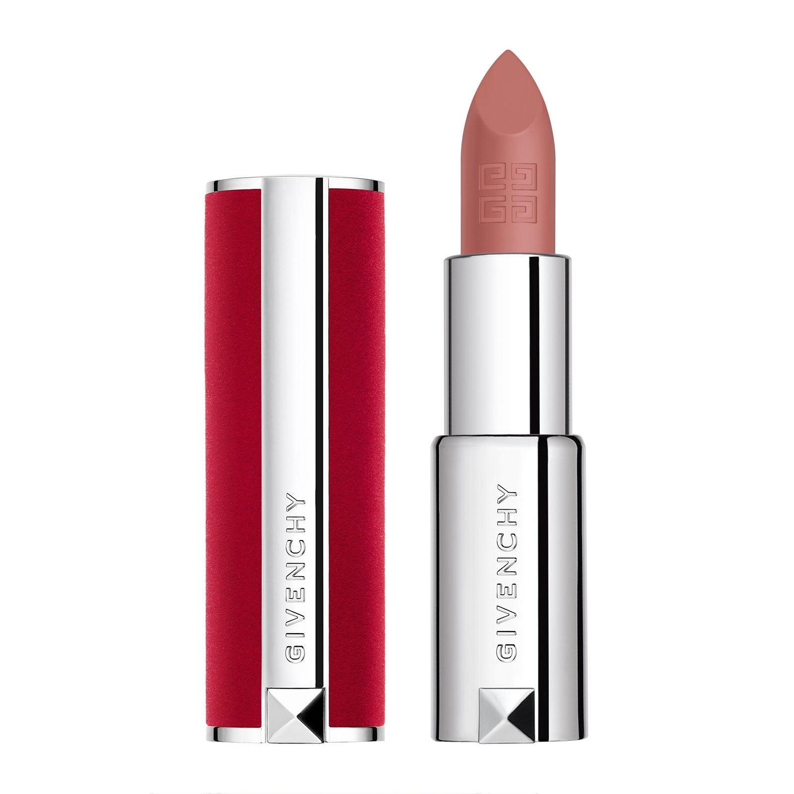 Givenchy Le Rouge Deep Velvet Powdery Matte High Pigmentation Lipstick 3.4G Ndeg10 Beige Nu