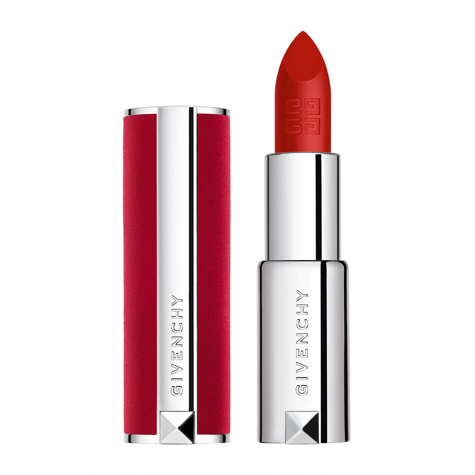 Givenchy Le Rouge Deep Velvet Powdery Matte High Pigmentation Lipstick 3.4G Ndeg36 L'Interdit