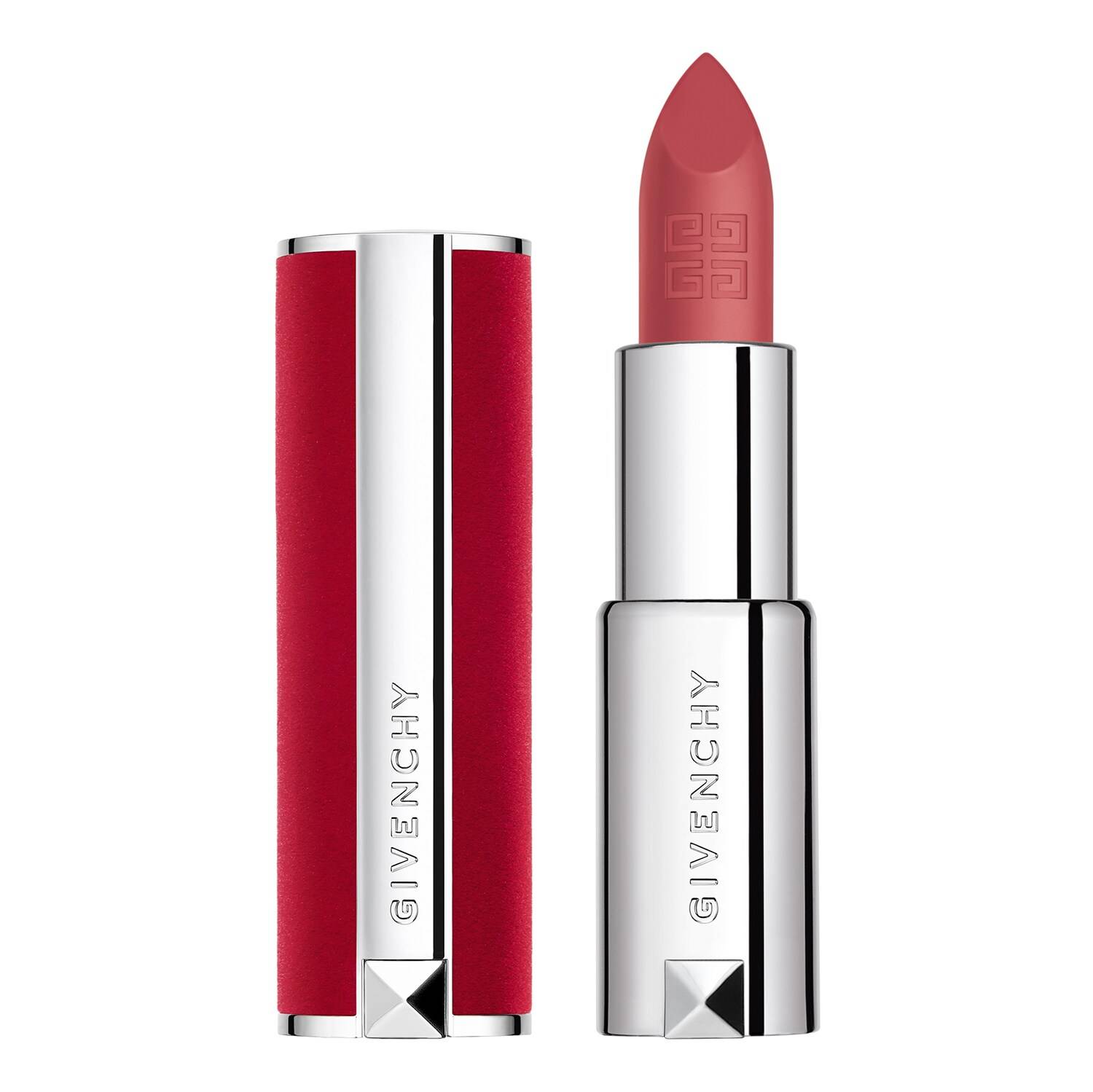 GIVENCHY Le Rouge Deep Velvet Powdery Matte High Pigmentation Lipstick 3.4g N°12 Nude Rosé