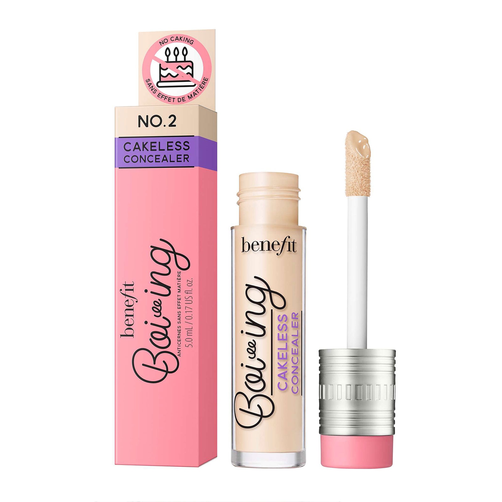 Benefit Boi-Ing Cakeless High Coverage Concealer 5Ml 2 Fair/Warm