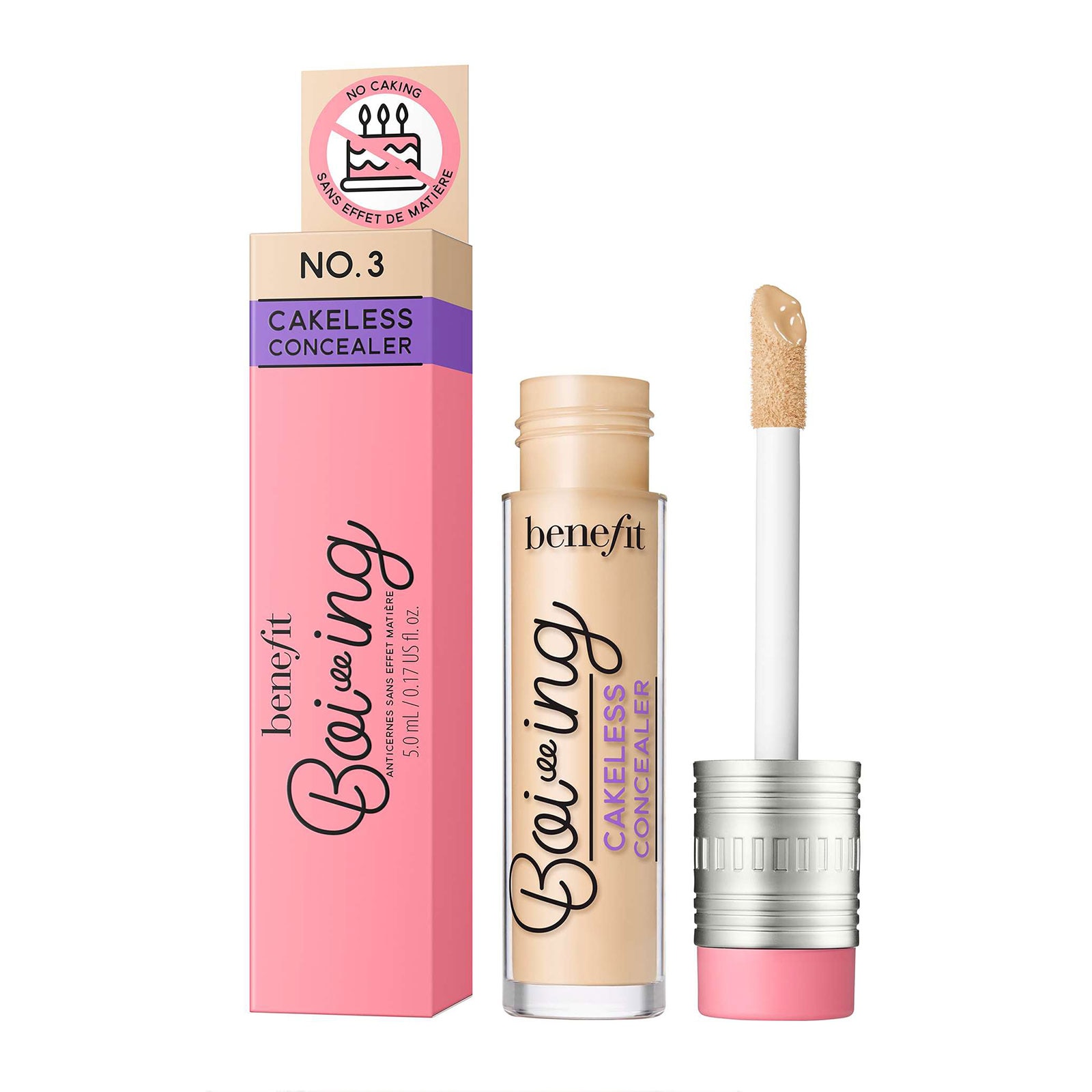 Benefit Boi-Ing Cakeless High Coverage Concealer 5Ml 3 Light/Neutral