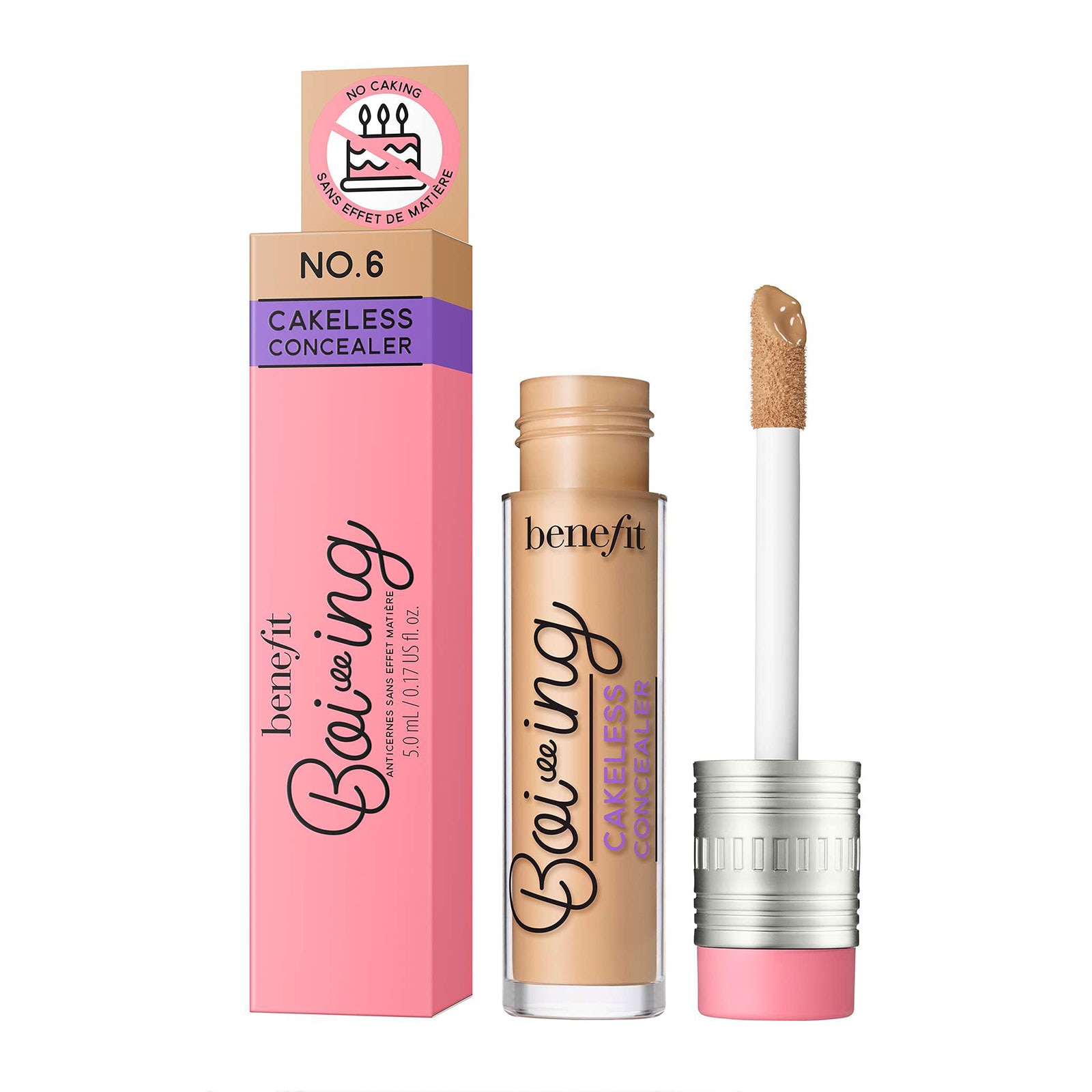 Benefit Boi-Ing Cakeless High Coverage Concealer 5Ml 6 Medium/Cool