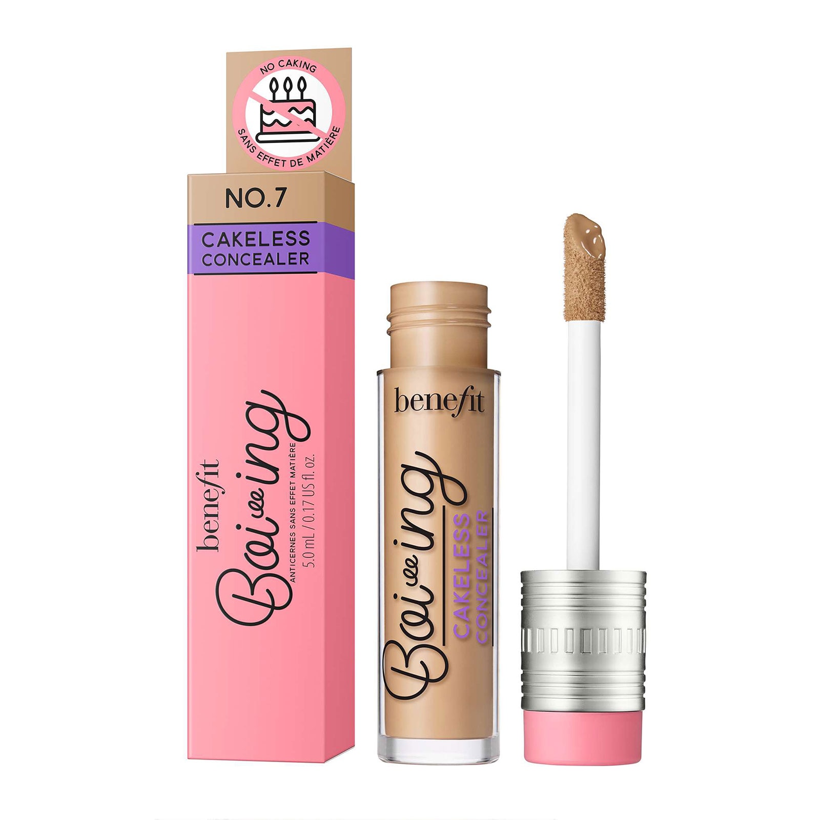 Benefit Boi-Ing Cakeless High Coverage Concealer 5Ml 7 Medium/Warm