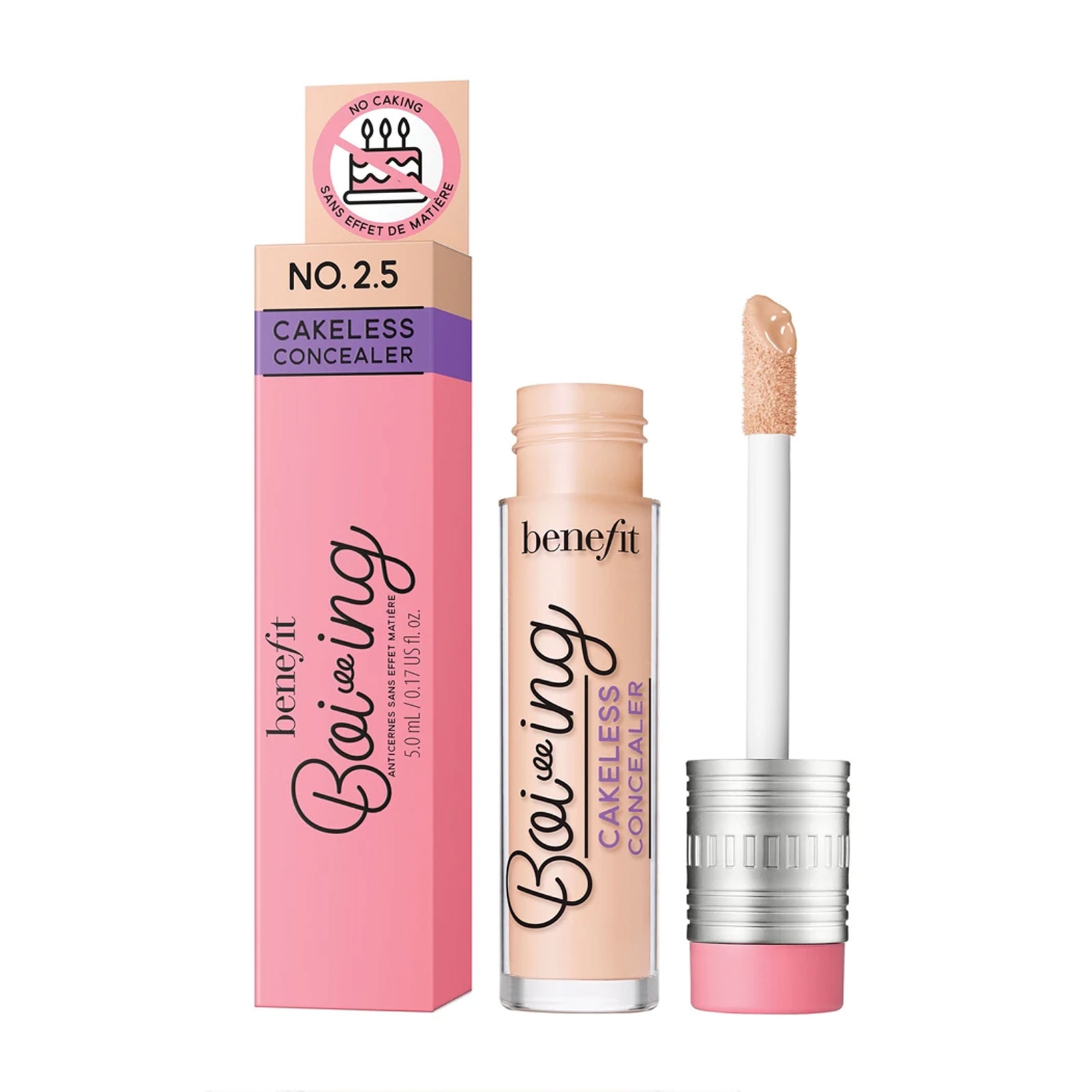 Benefit Boi-Ing Cakeless High Coverage Concealer 5Ml 2.5 Fair/Cool