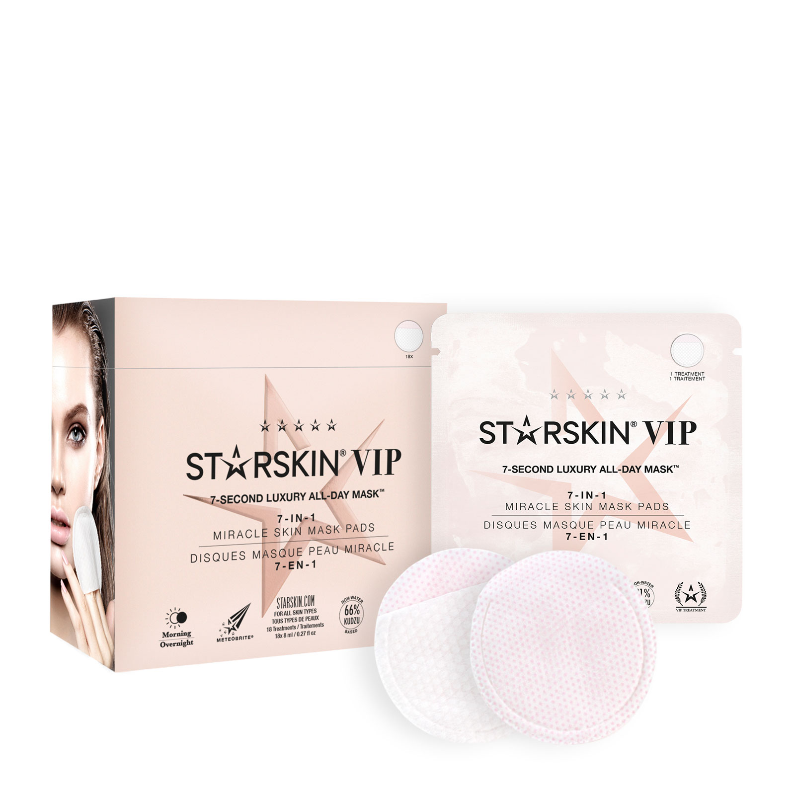 Starskin Vip 7-Second Luxury All-Day Mask 18 Pack