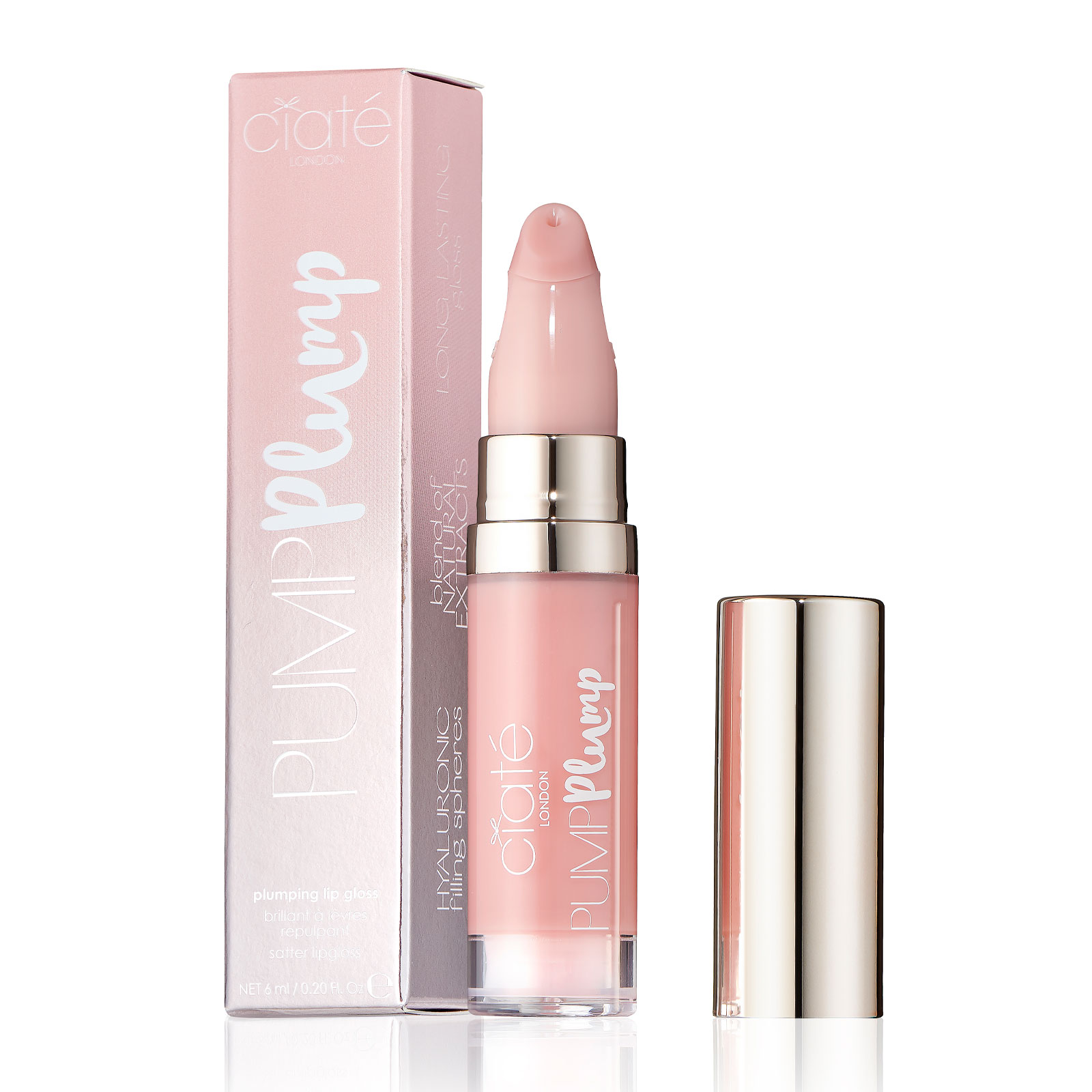 Ciate London – Pump Plump – Lipgloss, Blossom Pink Rosa
