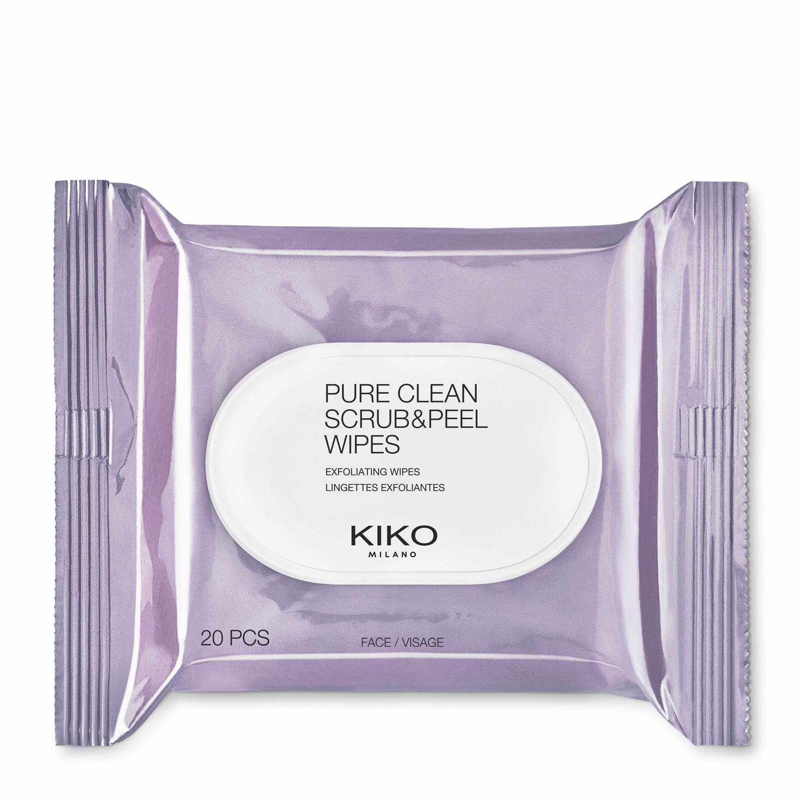 Kiko Milano Pure Clean Scrub & Peel 20 Wipes