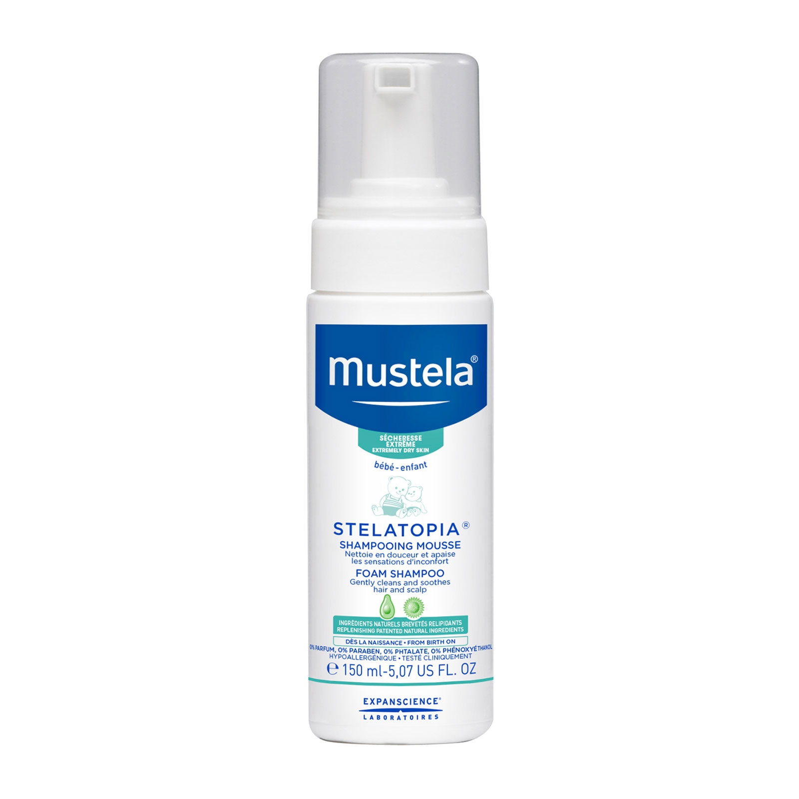 Mustela Stelatopia Foam Shampoo 150Ml