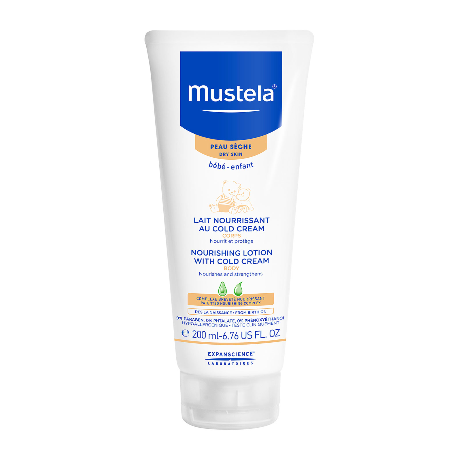 Mustela Nourishing Lotion With Cold Cream Body 200Ml