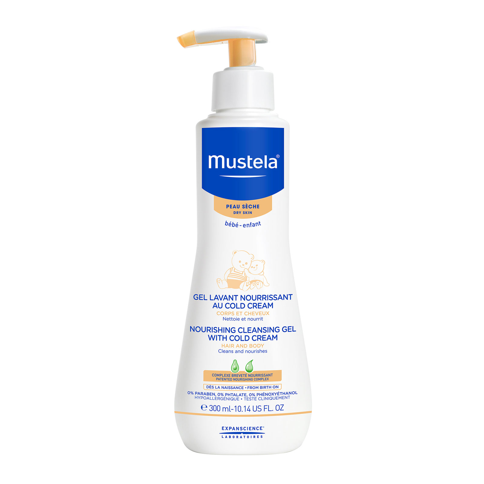 Mustela Nourishing Cleansing Gel With Cold Cream 300Ml