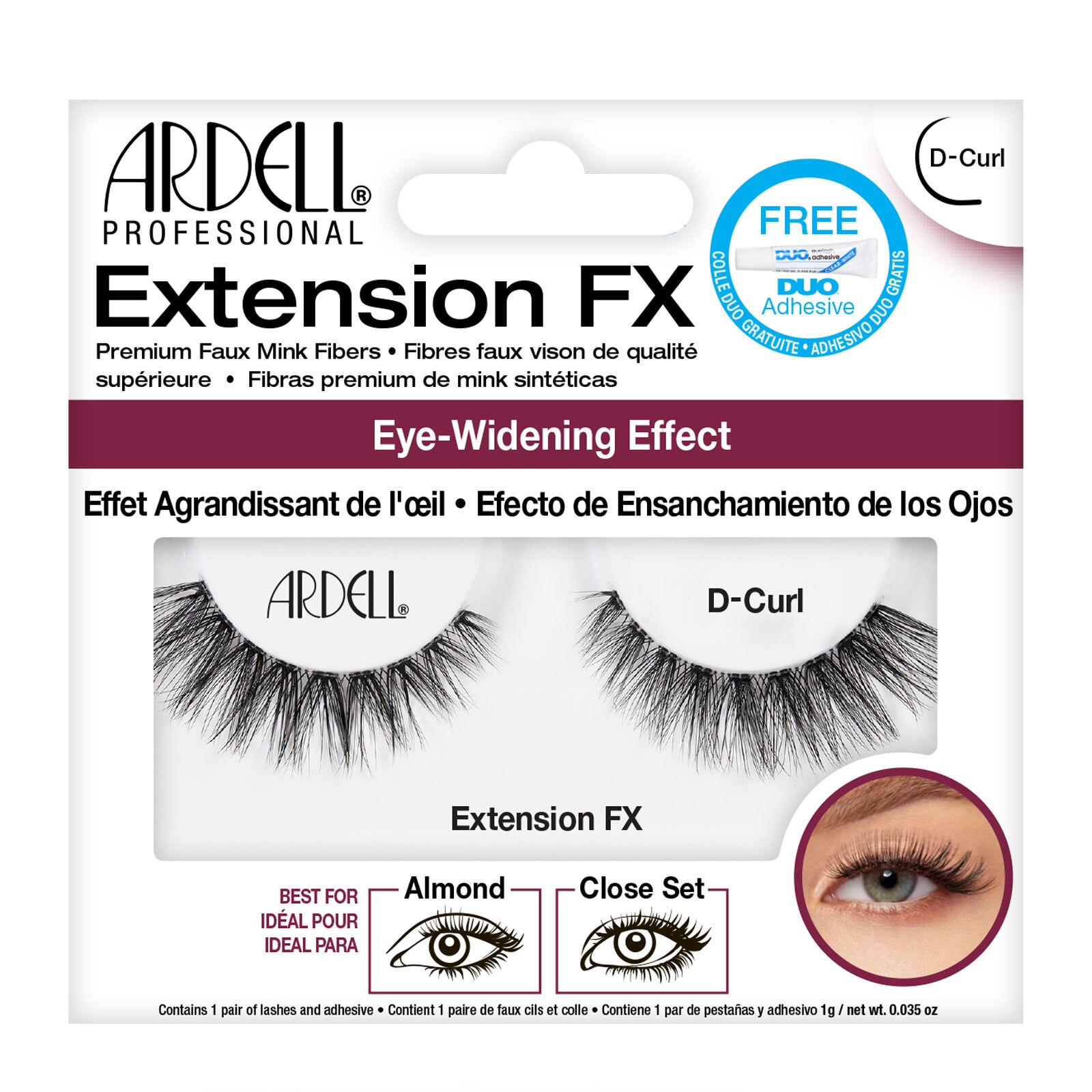 Ardell Extension Fx D Curl Lashes