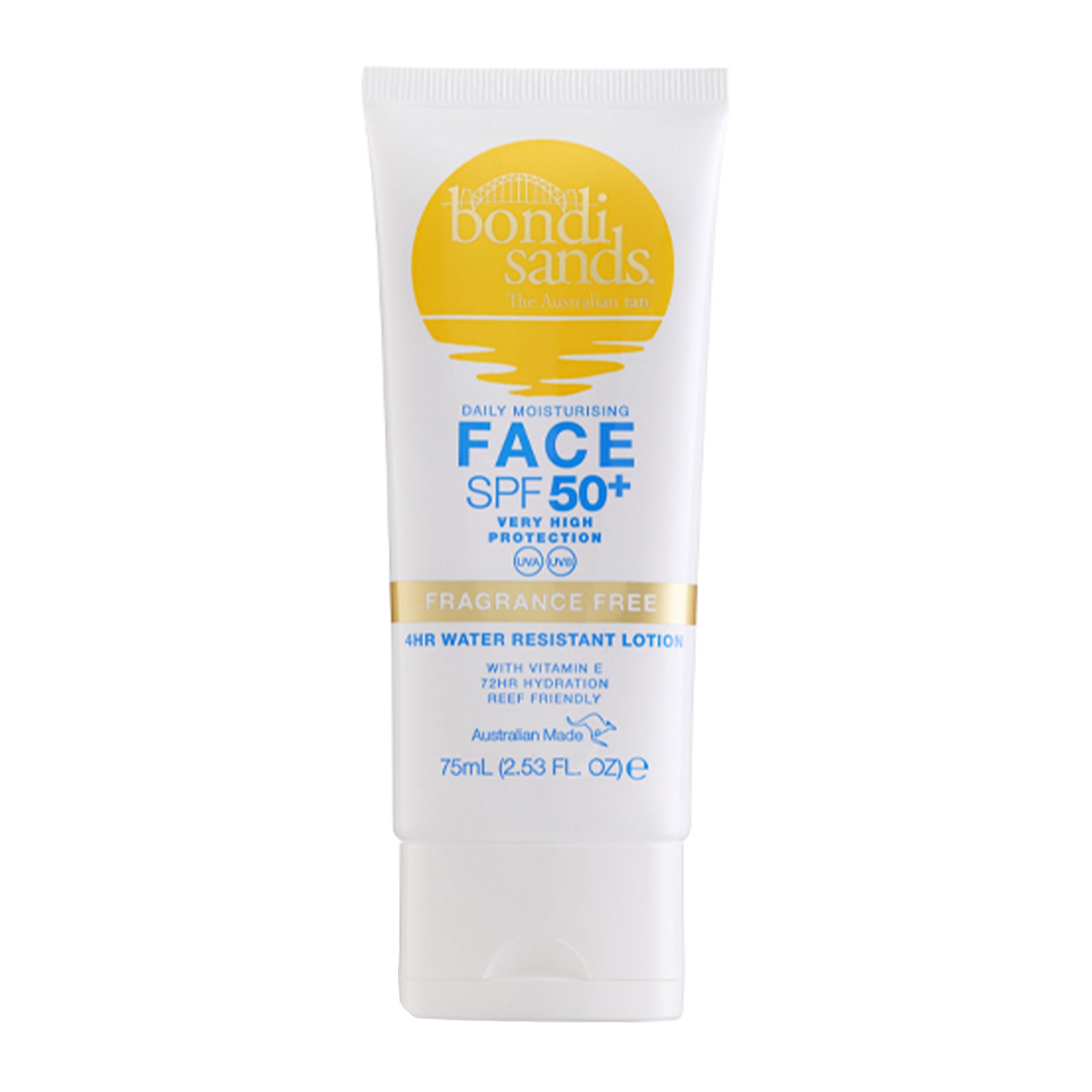 Bondi Sands Sunscreen Lotion Spf50+ Face 75Ml