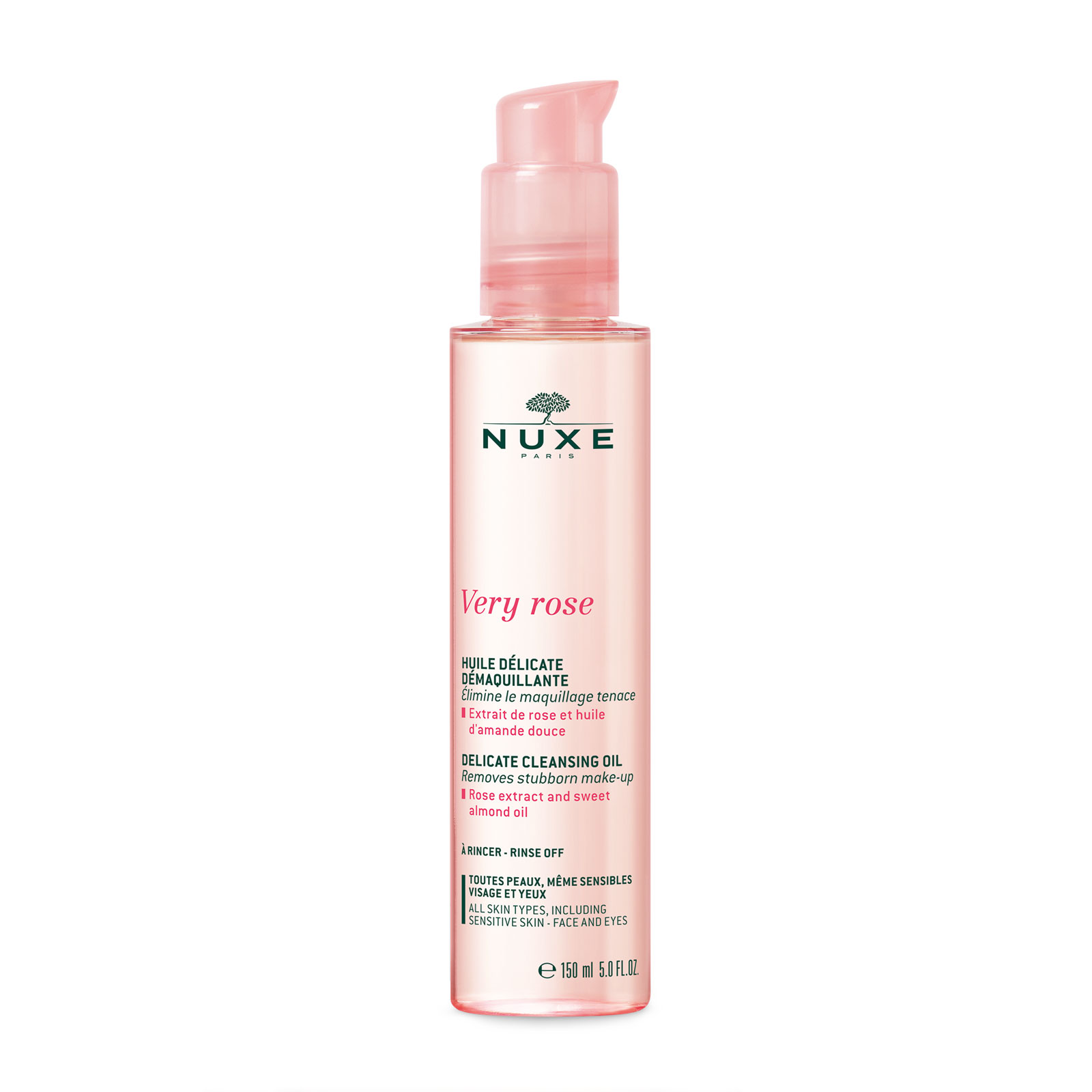 Nuxe Very Rose Delicate Cleansing Oil 150Ml