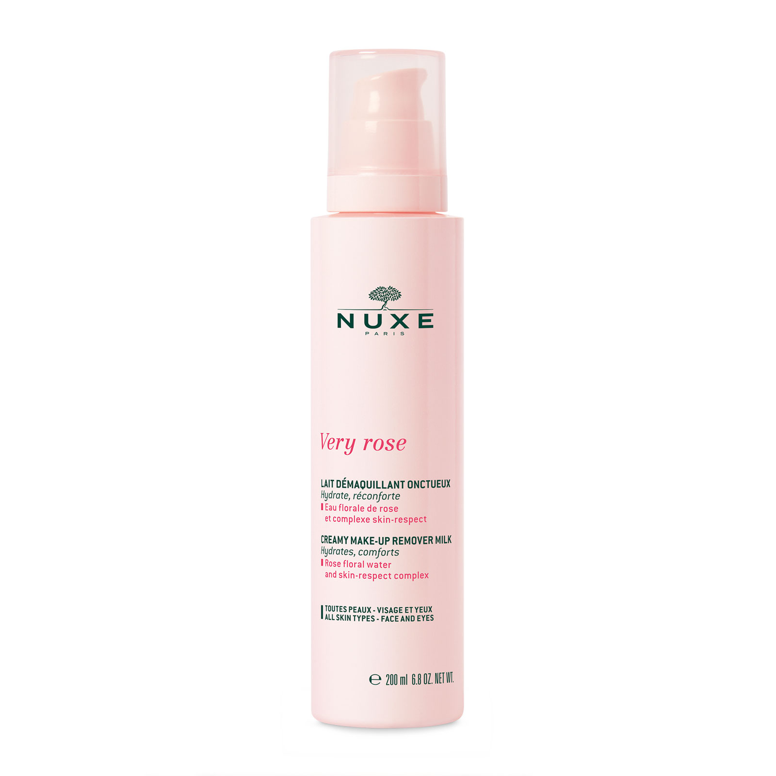 NUXE Very Rose Creamy Make-up Remover Milk 200ml