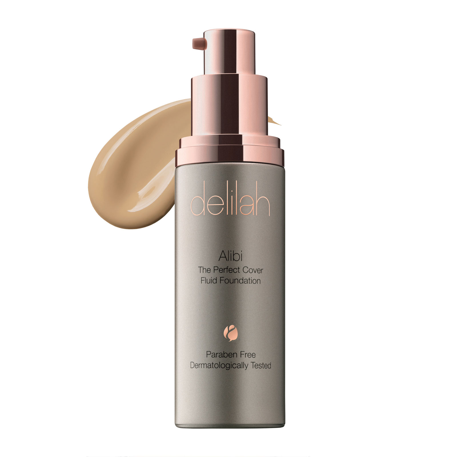 Delilah Alibi The Perfect Cover Fluid Foundation 30Ml Bamboo