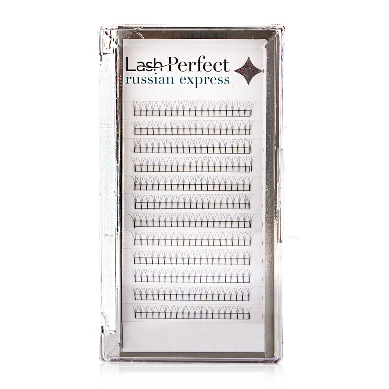 Lash Perfect Russian Express Lashes C Curl 3D 0.07 13Mm (12 Lines)
