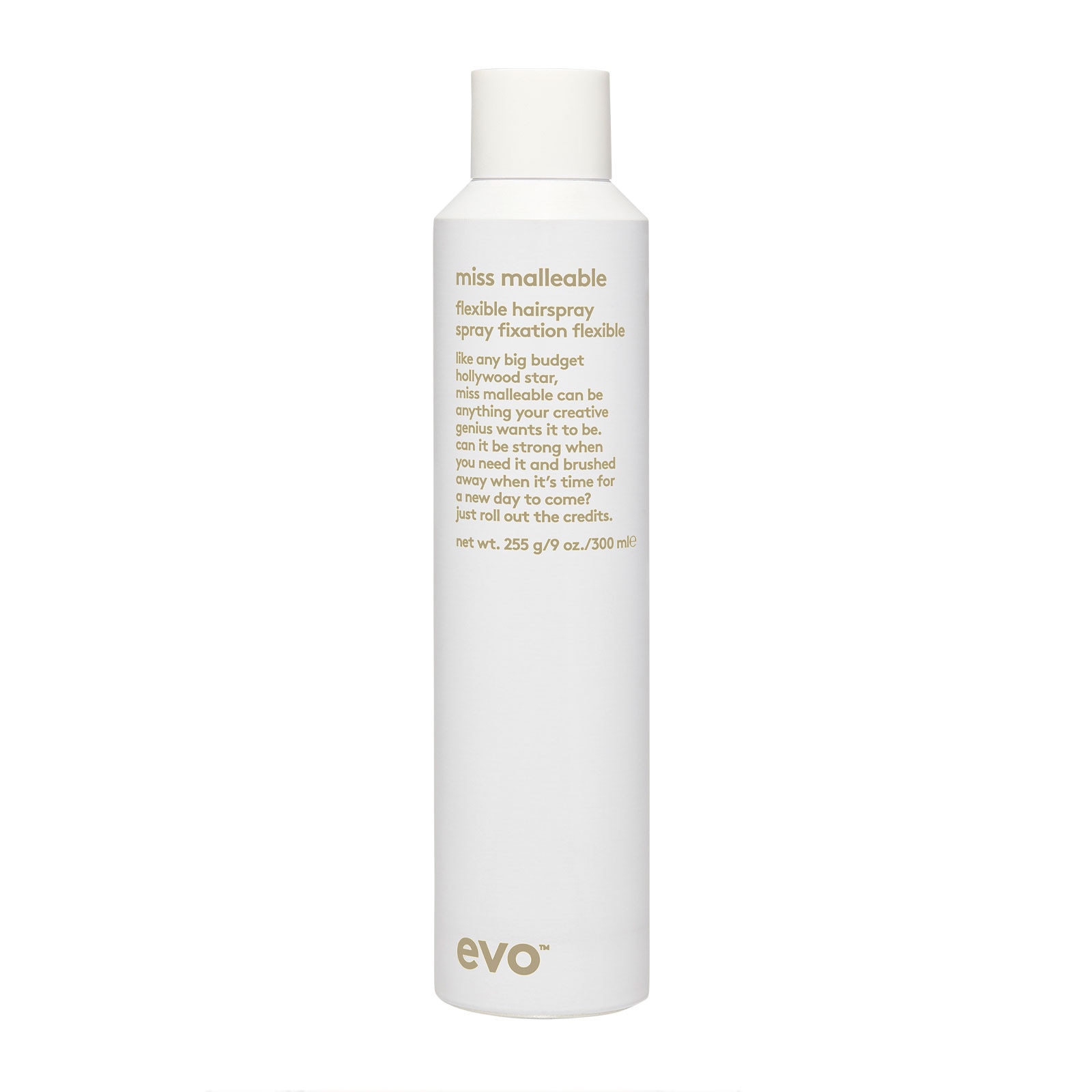 Evo Miss Malleable Flexible Hairspray 300Ml