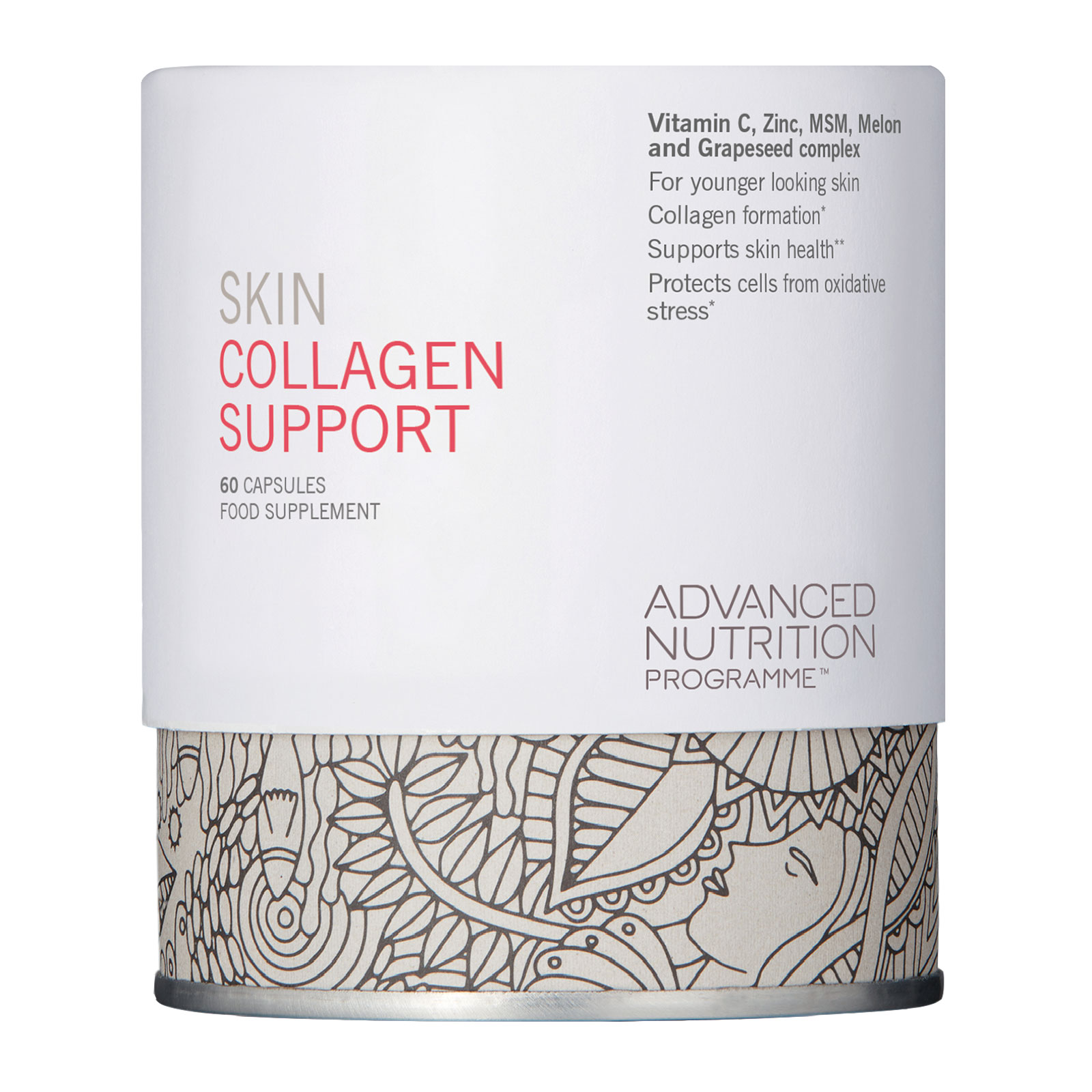 Advanced Nutrition Programme Skin Collagen Support X 60 Capsules