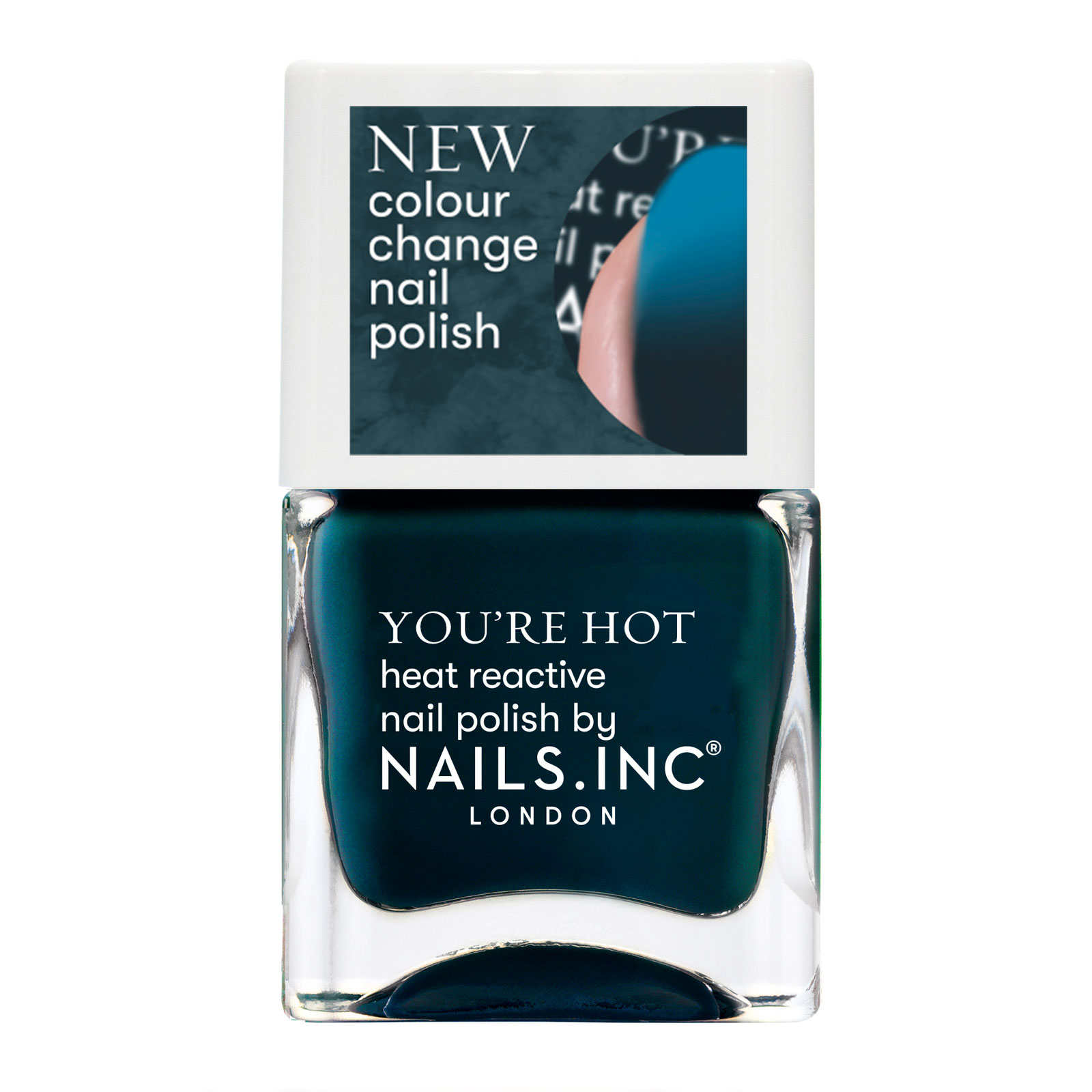 Nails.Inc Thermochromic Polish 14Ml Getting Hot In Here