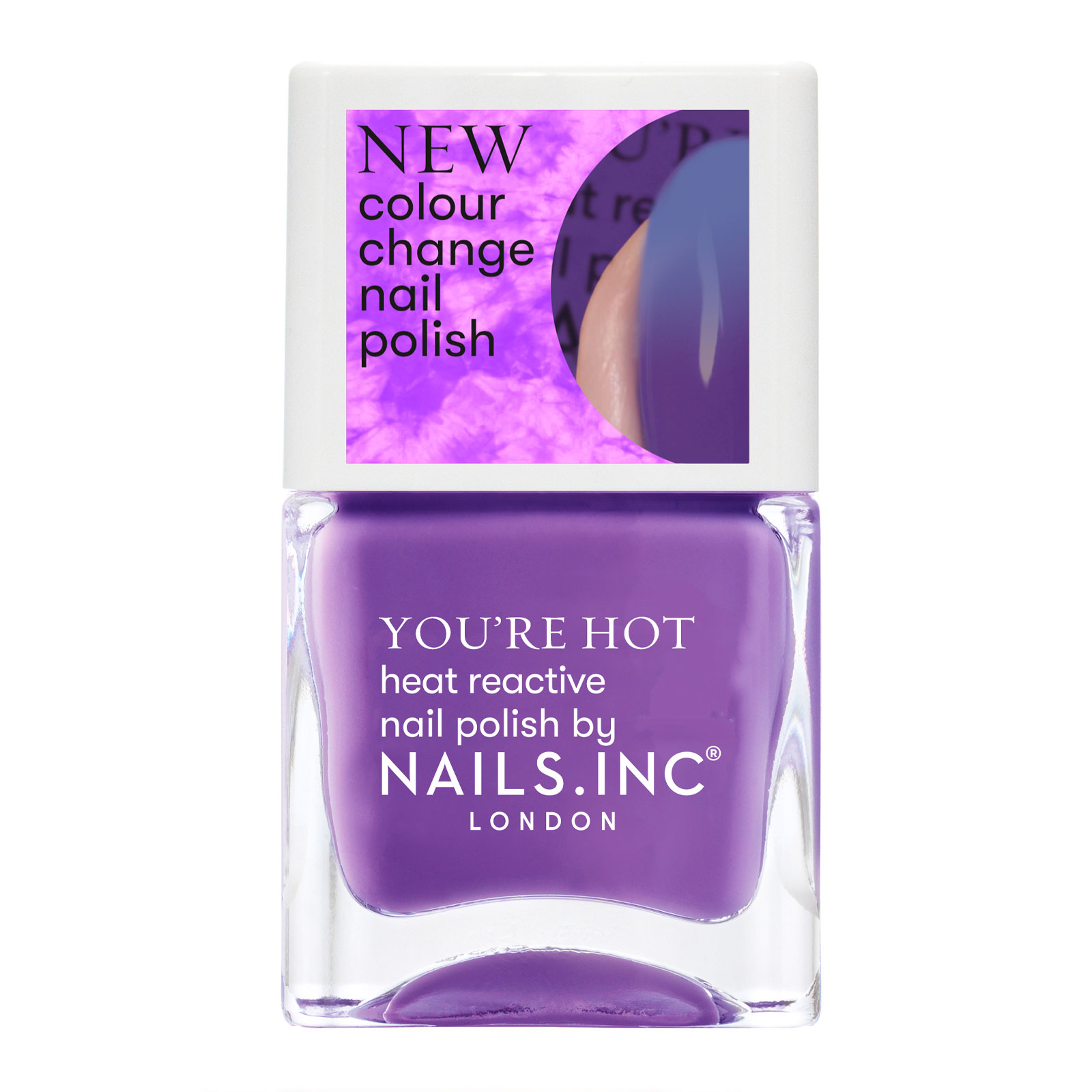 Nails.Inc Thermochromic Polish 14Ml A Hot Minute