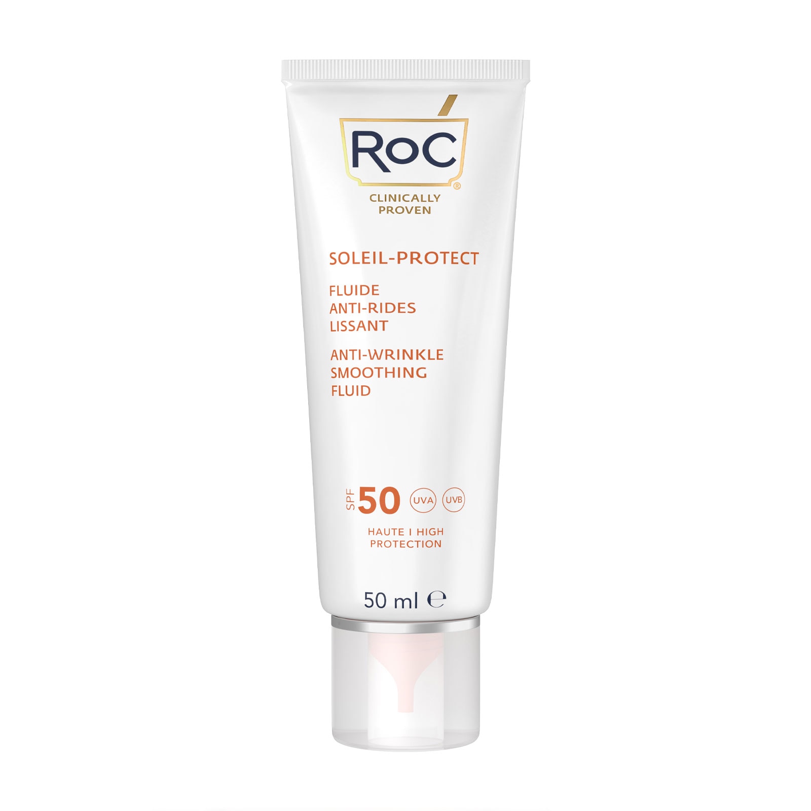 Roc Soleil-Protect Anti-Wrinkle Smoothing Fluid Spf50+ 50Ml