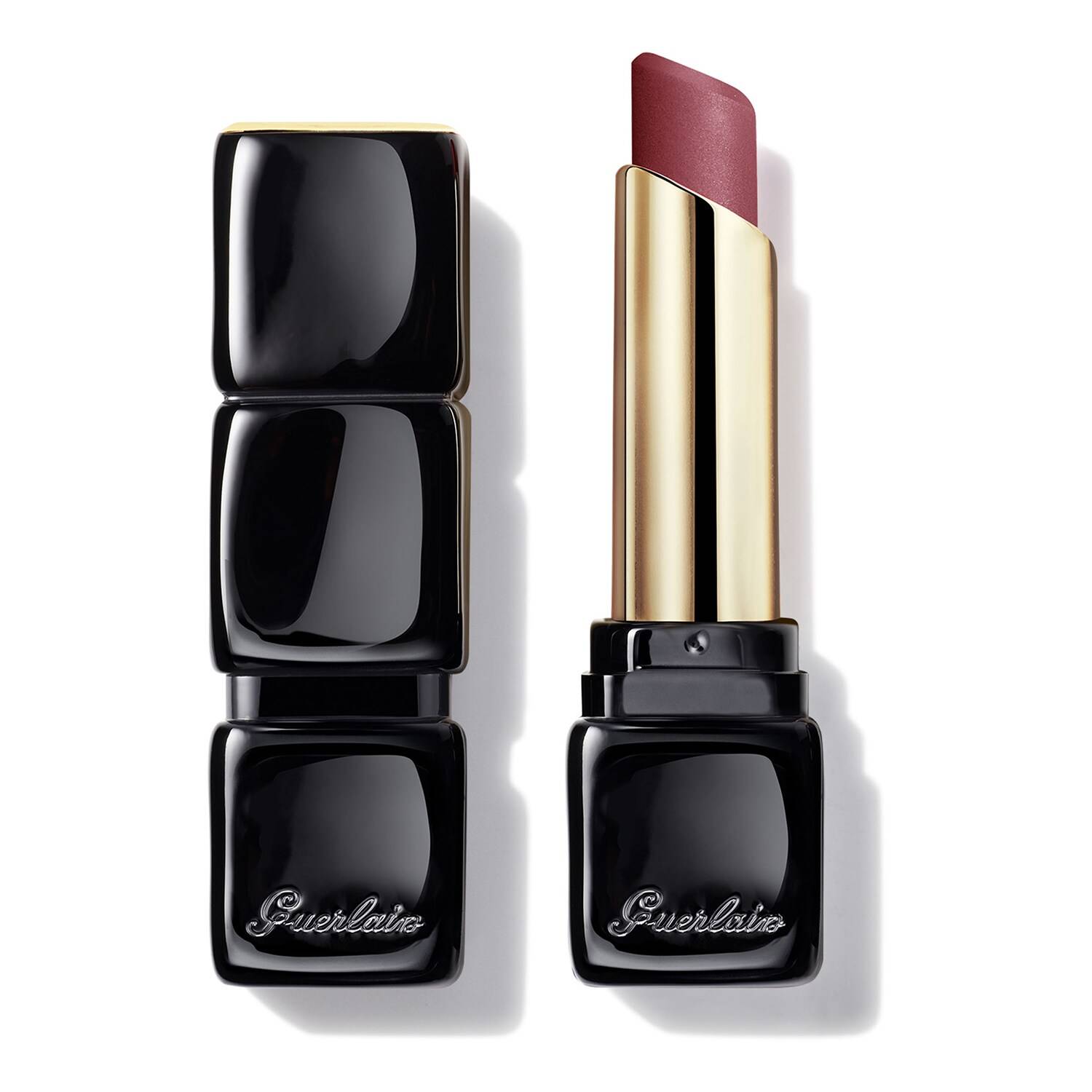 GUERLAIN KissKiss Tender Matte 16hr Comfort Lightweight Luminous Matte Lipstick 2.8g 721