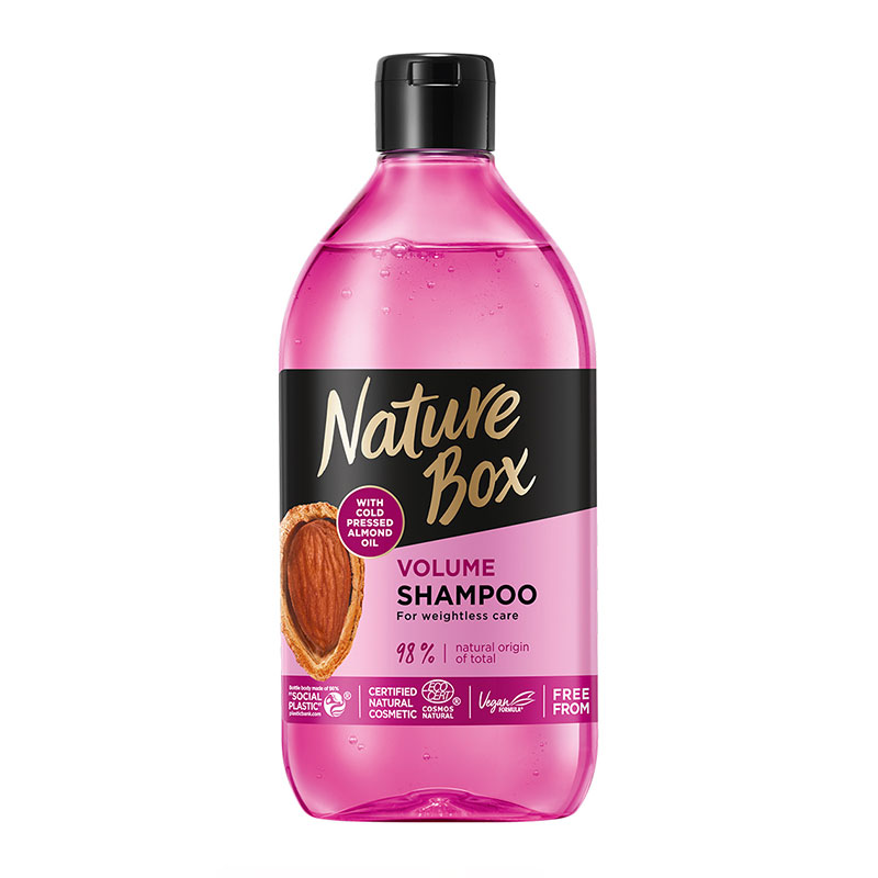 Schwarzkopf Nature Box Volume Almond Shampoo 385ml