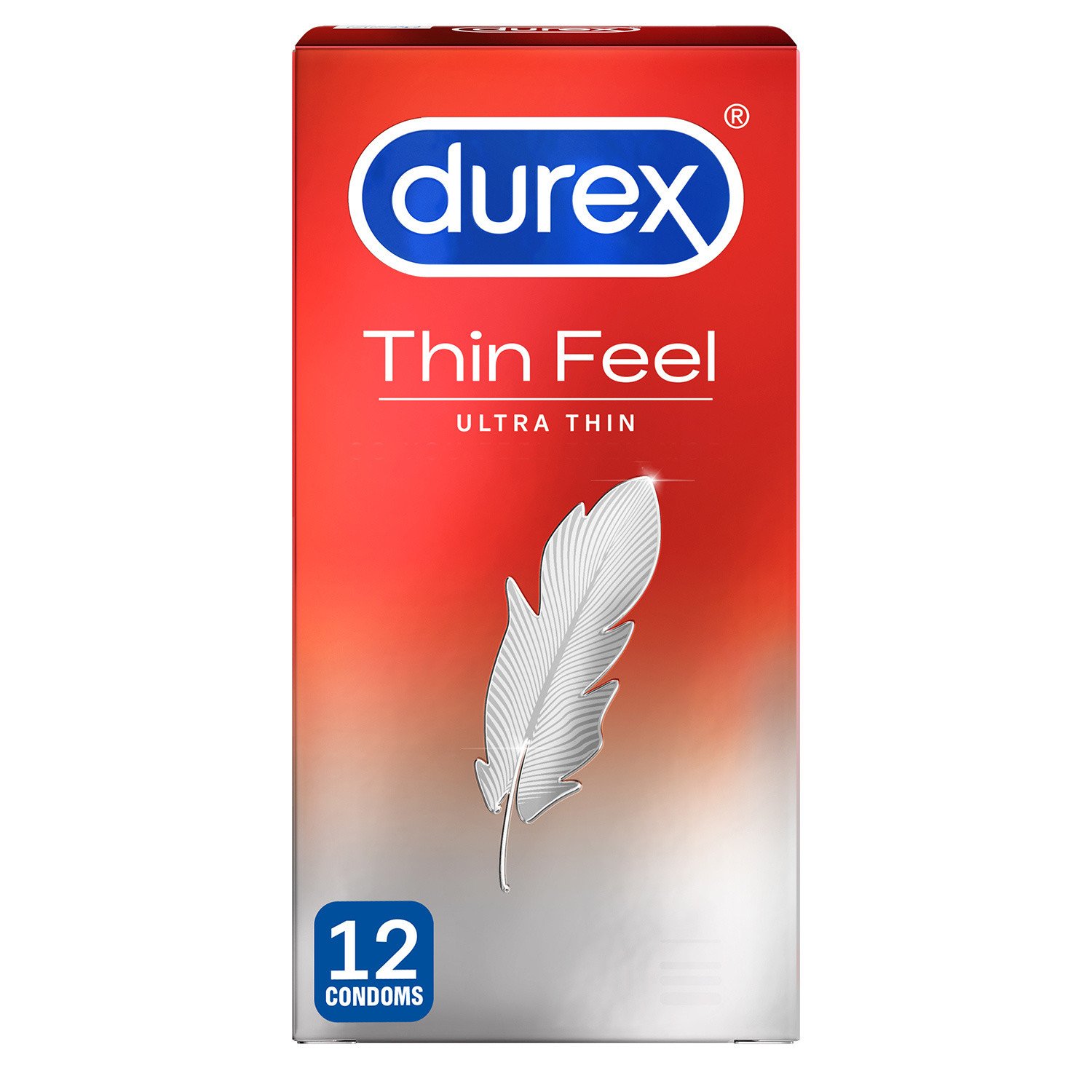 Durex Thin Feel Ultra Thin - 12 Condoms