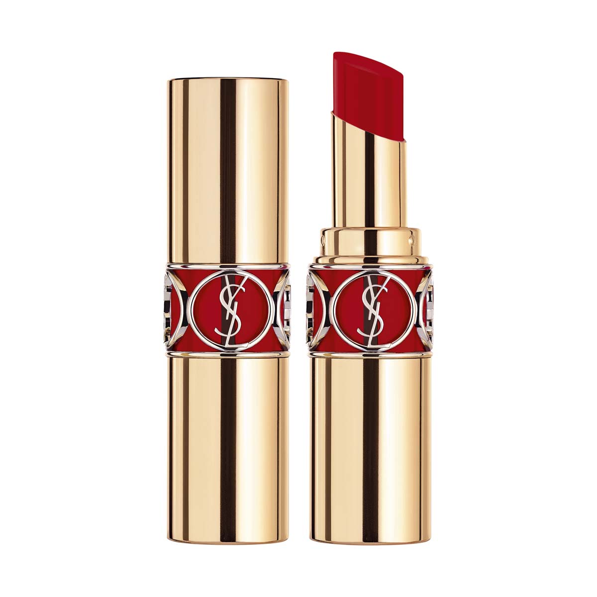 Ysl Beauty Rouge Volupte Shine Lipstick 3.2G 127 Rouge Mandarin