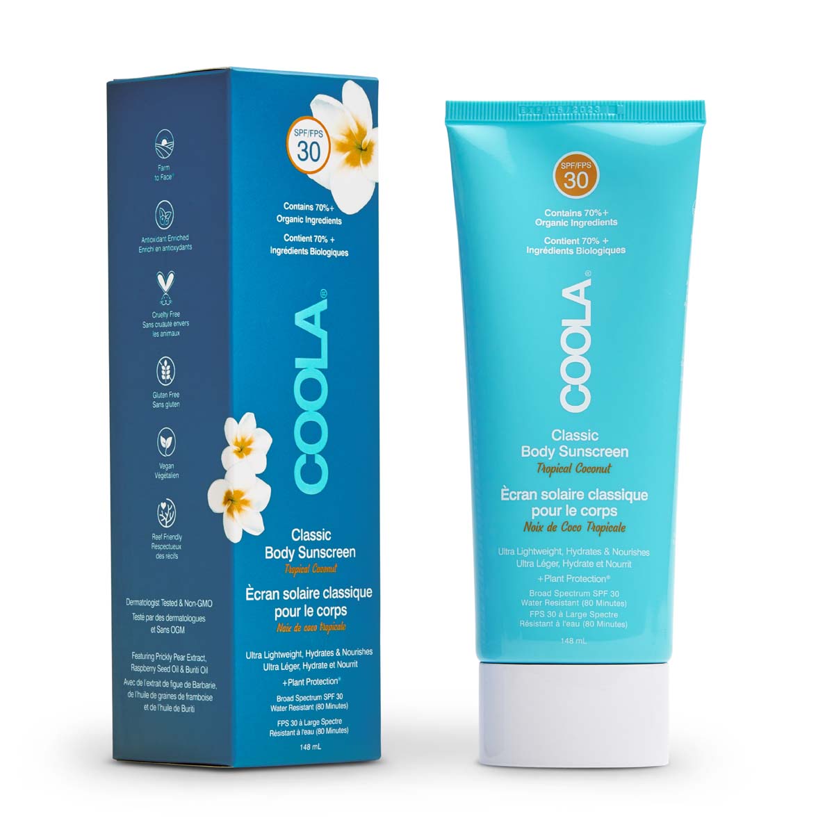 Coola Classic Spf30 Body Lotion Tropical Coconut 148Ml