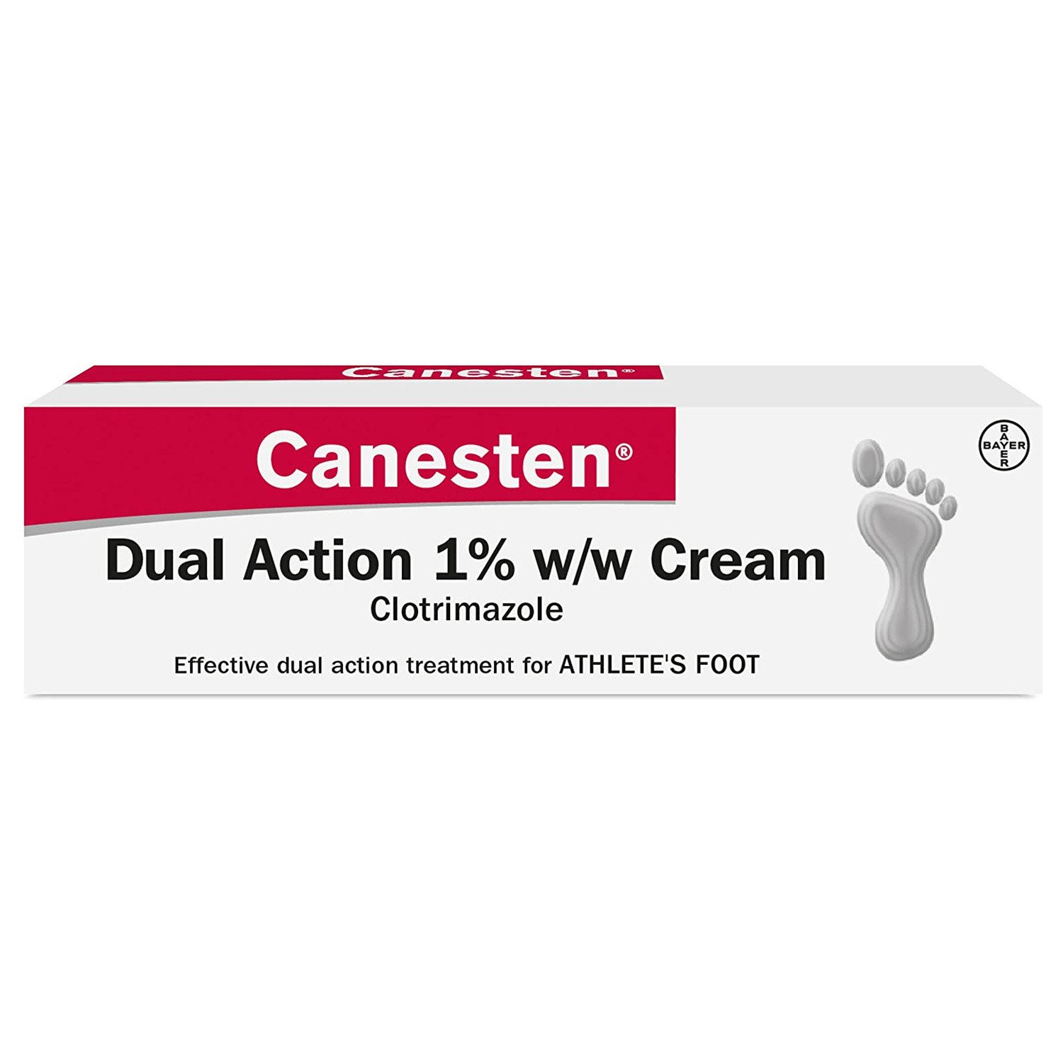 Canesten Athletes Foot Dual Action 1% Cream