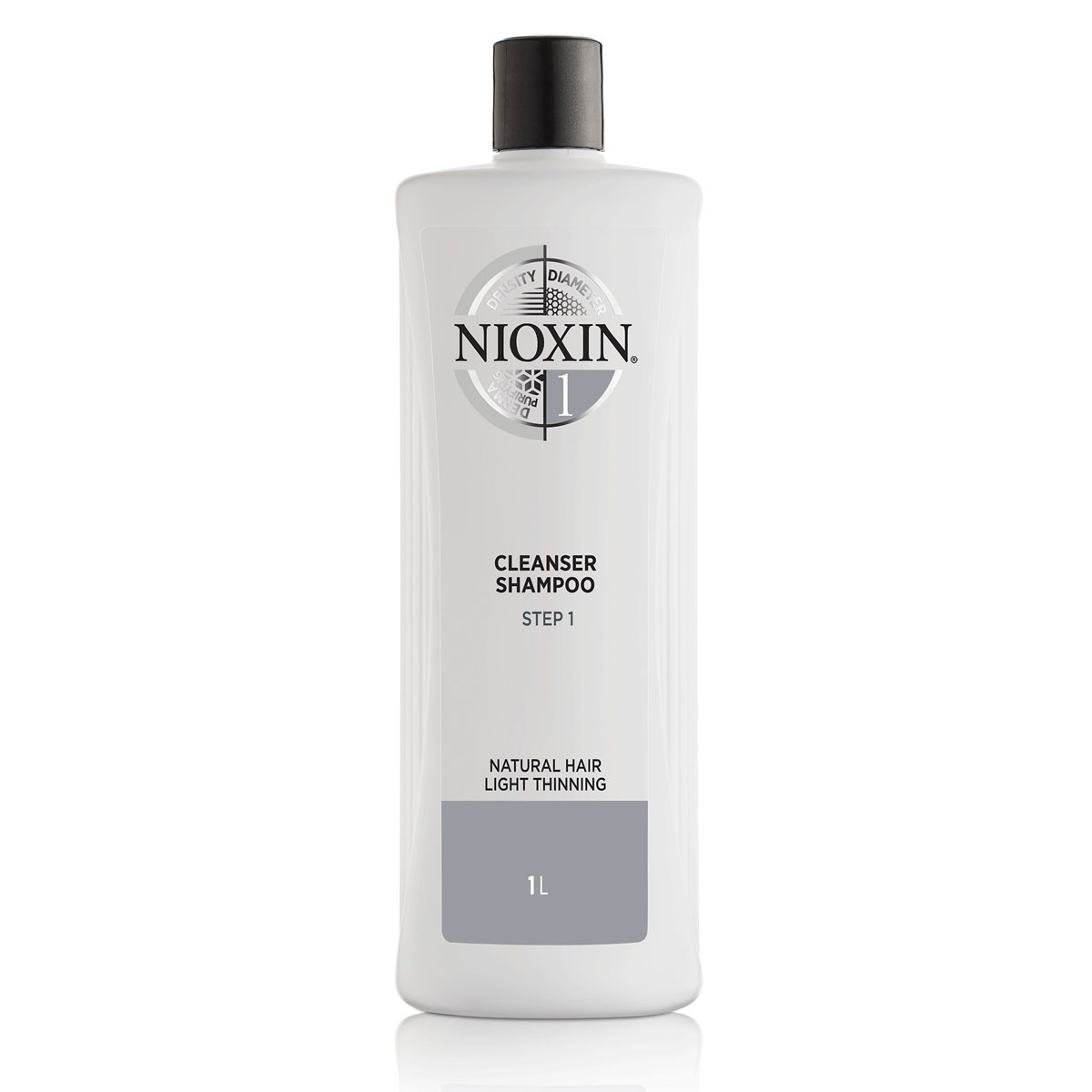 Nioxin 3-Part System 1 Cleanser Shampoo For Natural Hair With Light Thinning 1000Ml