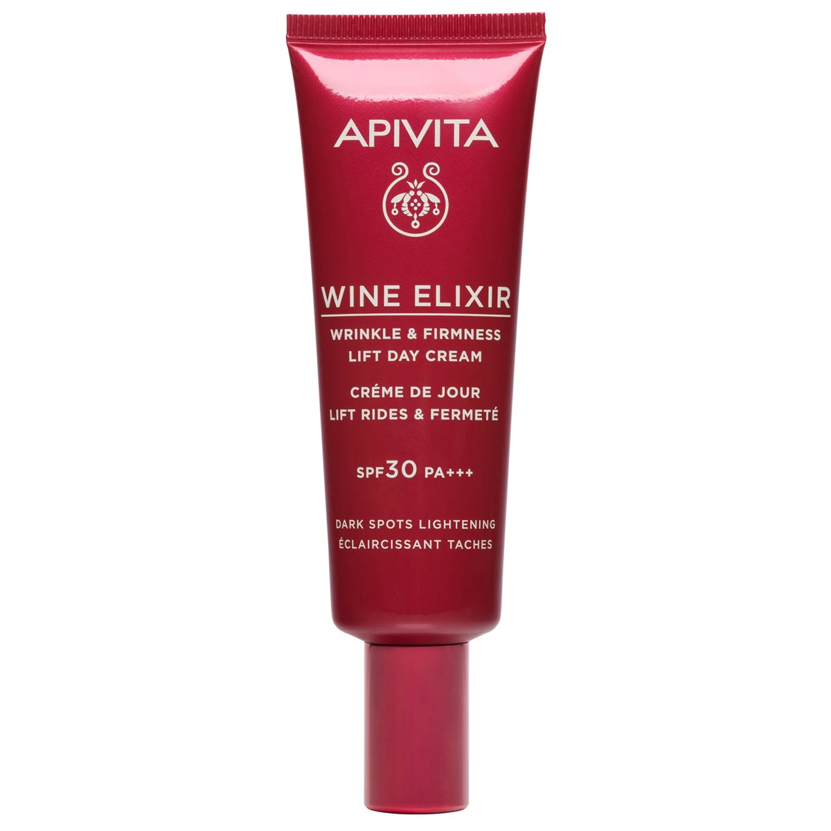APIVITA WINE ELIXIR Wrinkle & Firmness Lift Day Cream - Dark Spots Lightening SPF30 40ml