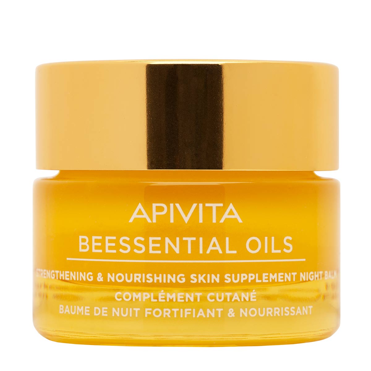 APIVITA BEESSENTIAL OILS Strengthening & Nourishing Skin Supplement Night Balm 15ml