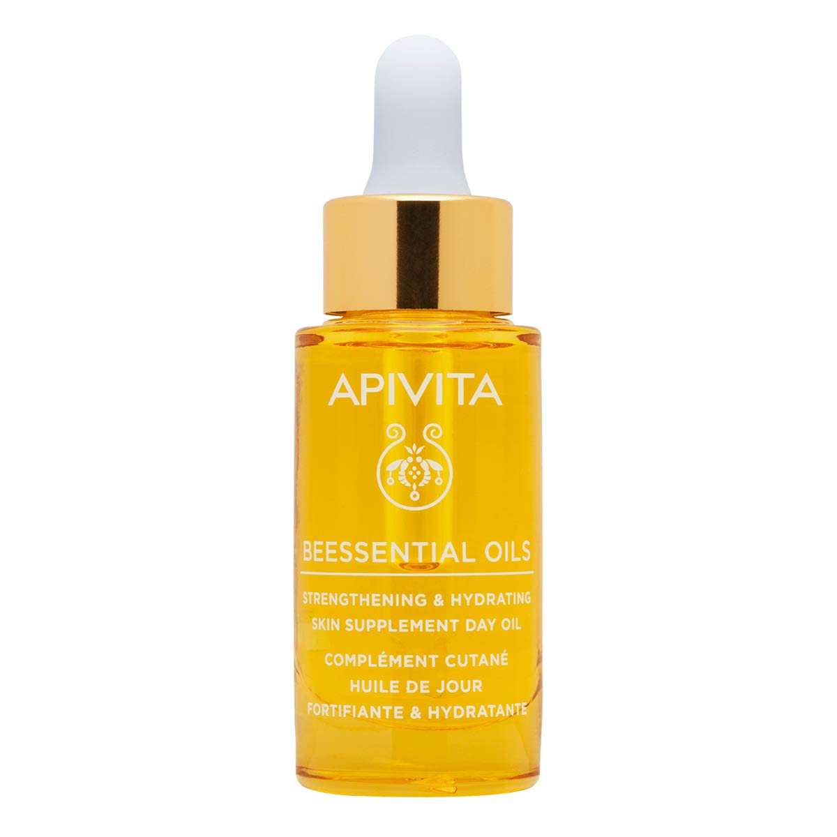 APIVITA BEESSENTIAL OILS Strengthening & Hydrating Skin Supplement Day Oil 15ml
