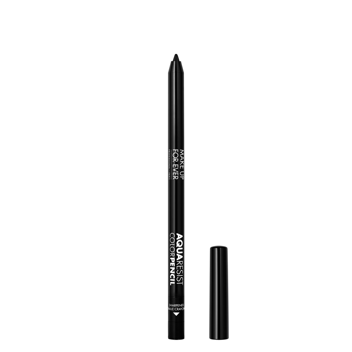 Make Up For Ever Aqua Resist Color Pencil Full Impact Glide Waterproof Eyeliner 01 Graphite - Black 