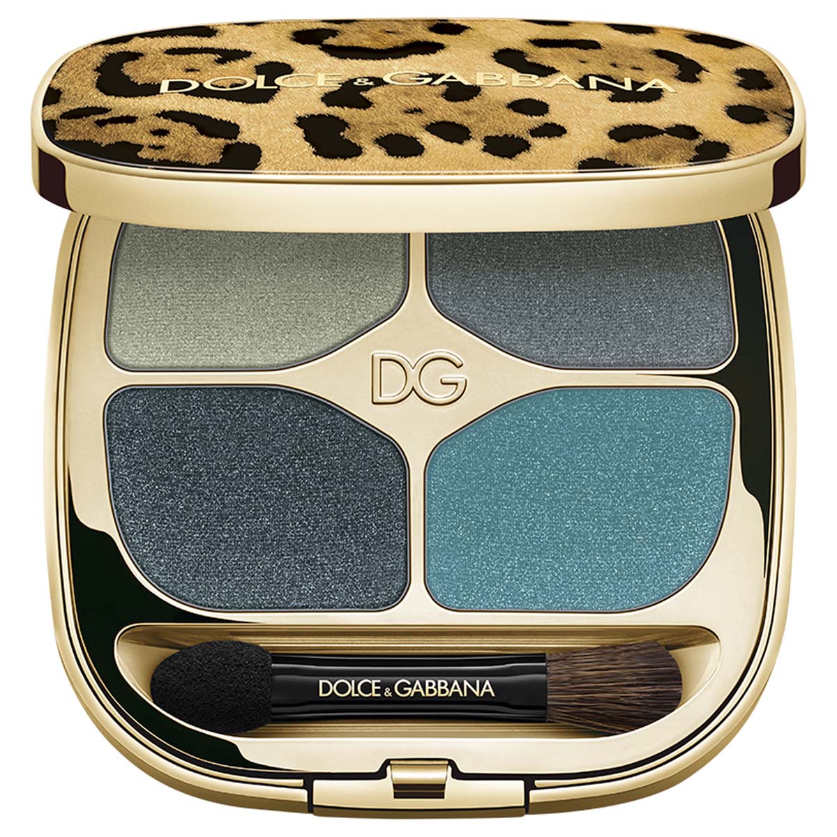 Dolce&Gabbana Felineyes Intense Eyeshadow Quad 4.8G Mediterranean Blue 8