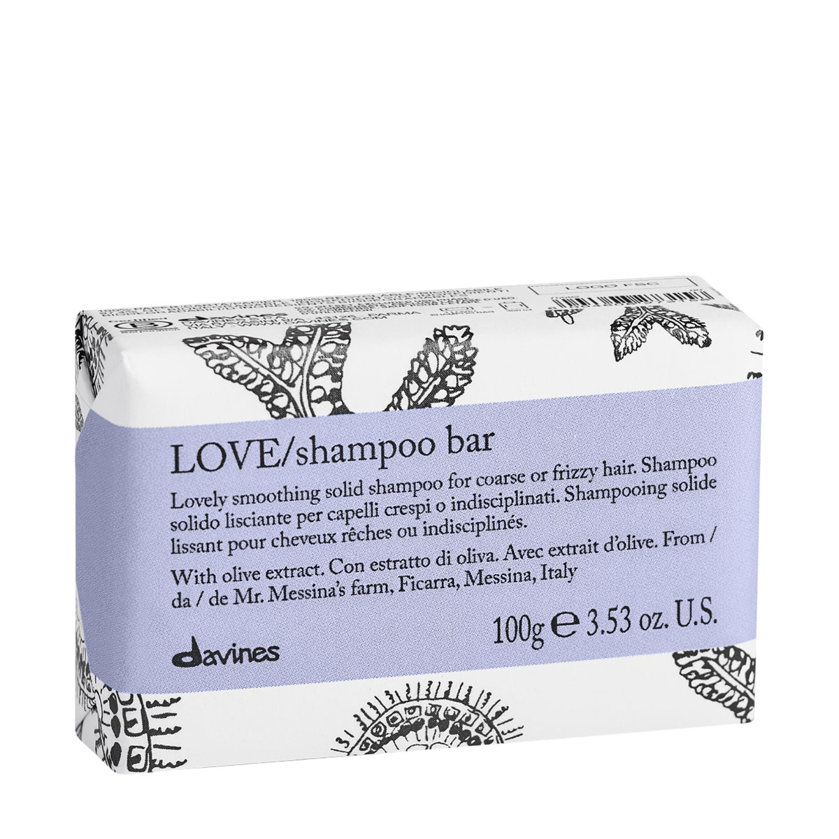 Davines Solid Shampoo Bar Love Smoothing 100G