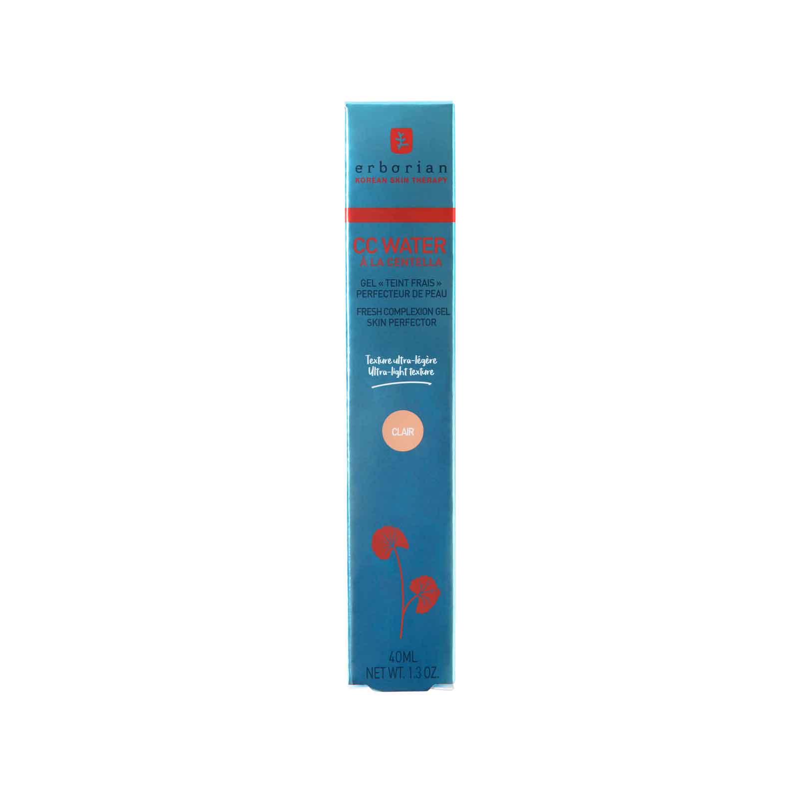 ERBORIAN CC Water Clair - Fresh complexion gel skin perfector CC Water Clair (40 ml)