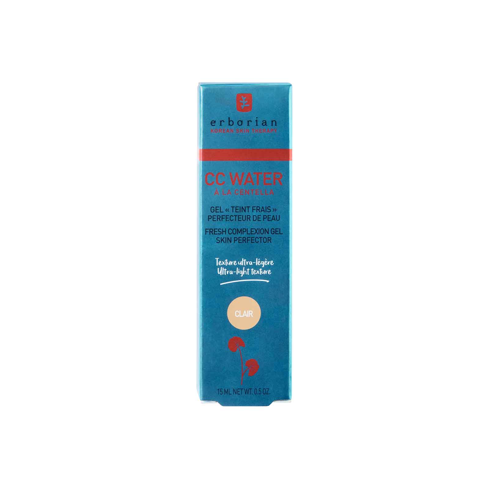 ERBORIAN CC Water Clair - Fresh complexion gel skin perfector CC Water Clair (15ml)