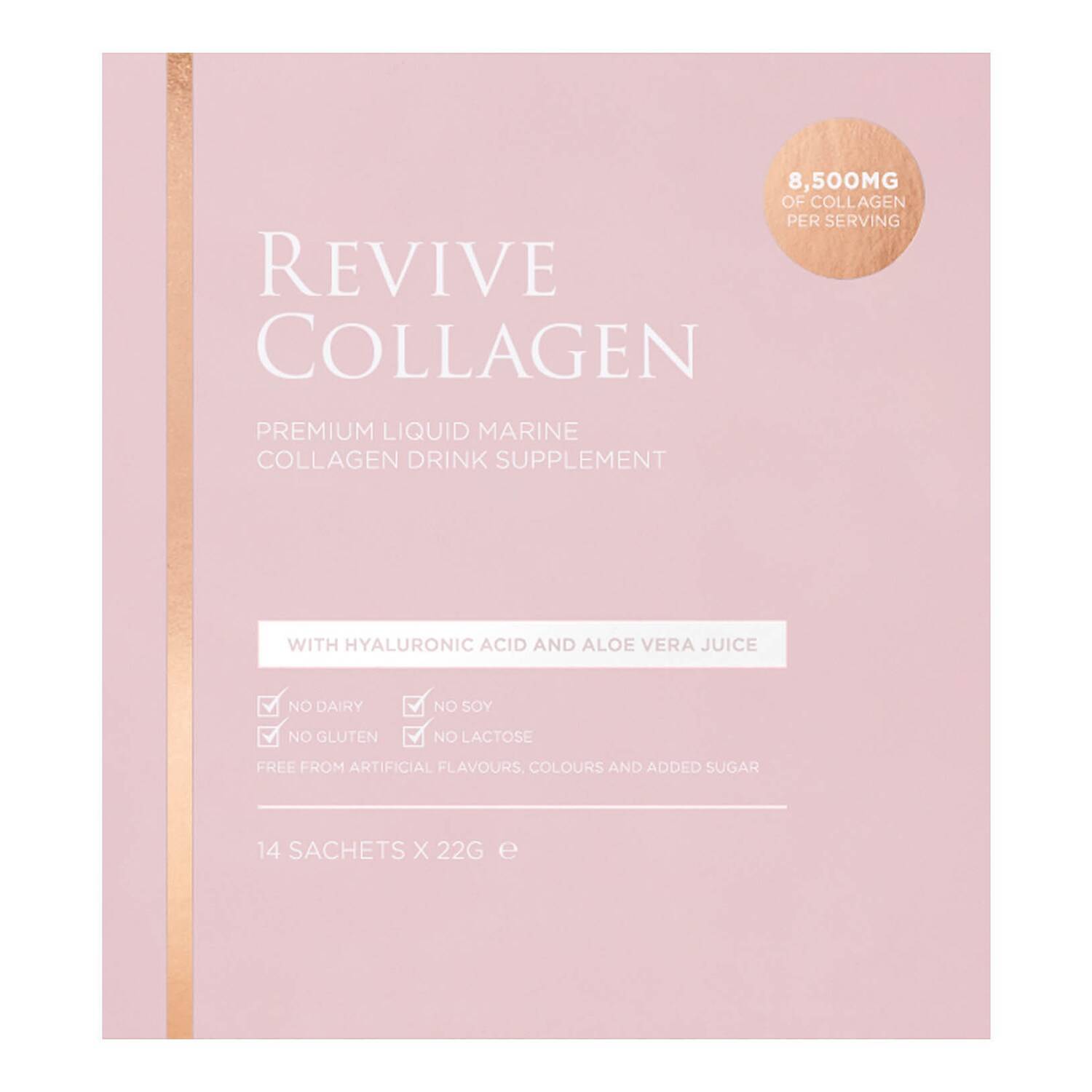 Revive Collagen Hydrolysed Marine Collagen Drink 14 Day Supply 14 X 22G