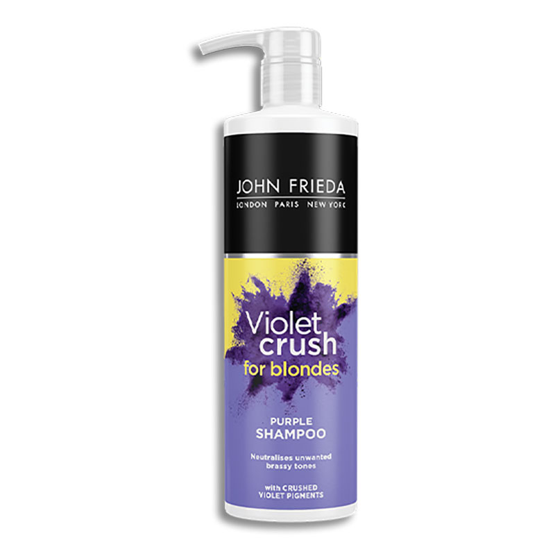 John Frieda Violet Crush Tone Correcting Purple Shampoo 500ml