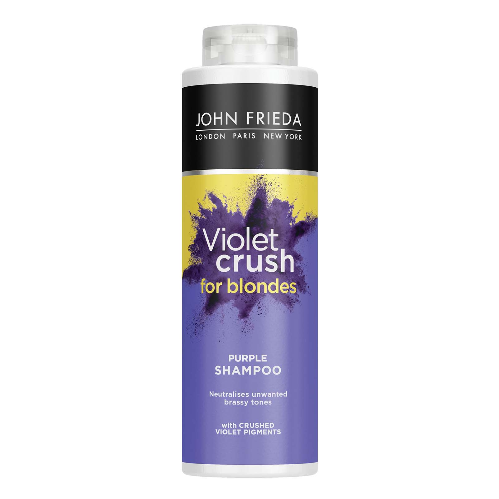 John Frieda Violet Crush Tone Correcting Purple Shampoo 500Ml