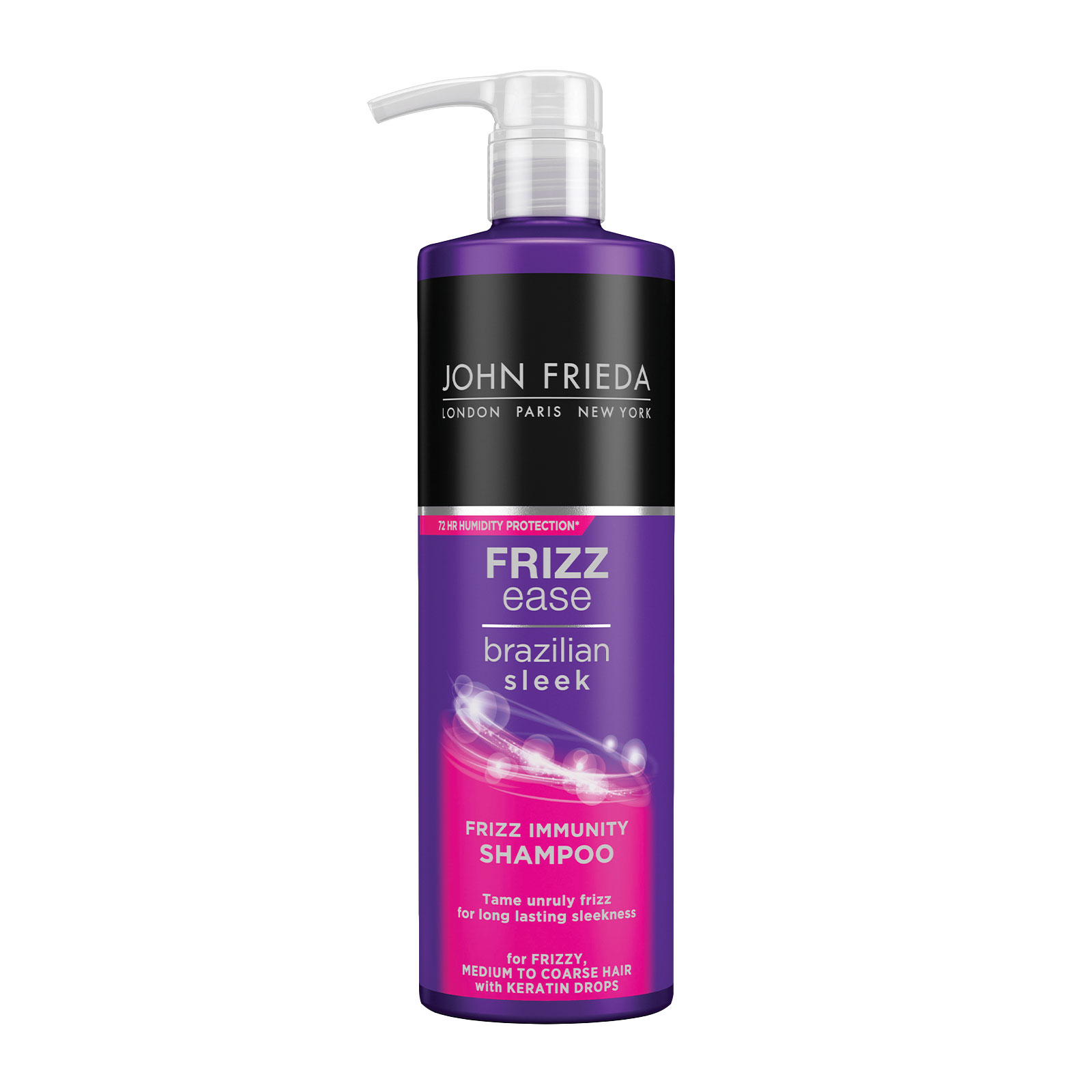 John Frieda Frizz Ease Brazilian Sleek Frizz Immunity Shampoo 500Ml