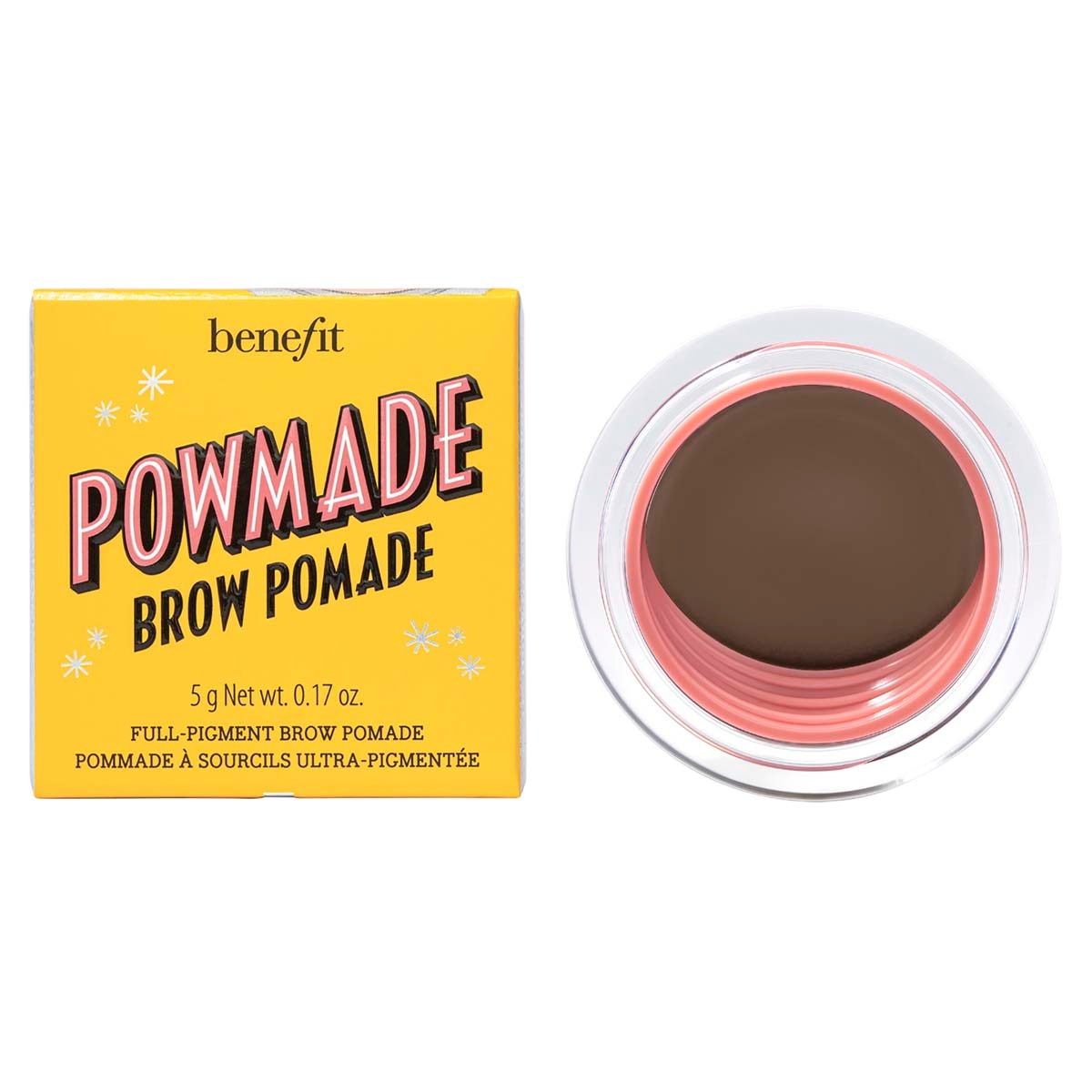 Benefit Powmade Full Pigment Eyebrow Pomade 5G 3.75 Warm Medium Brown